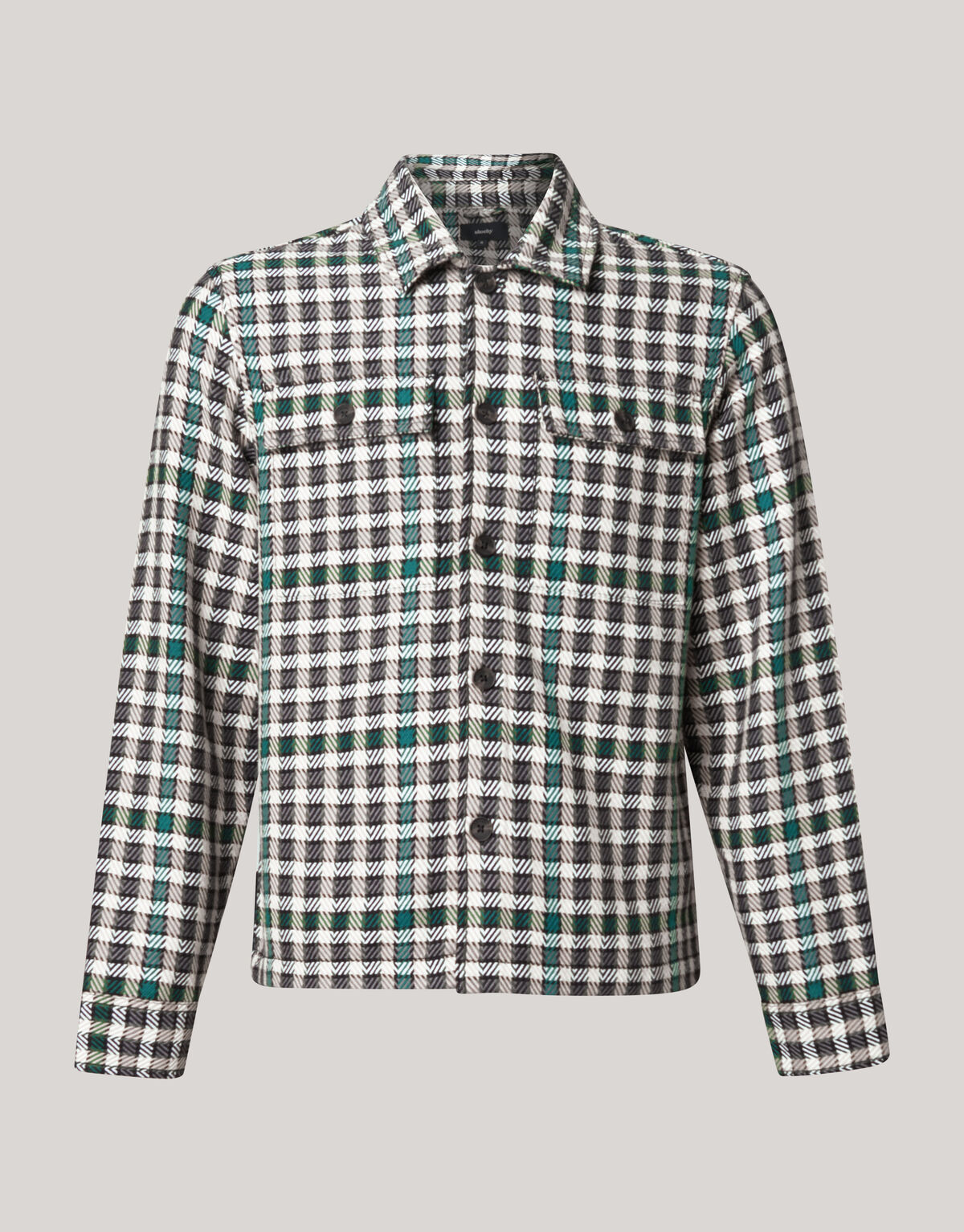 Twill-Karohemd grün SHOEBY MEN