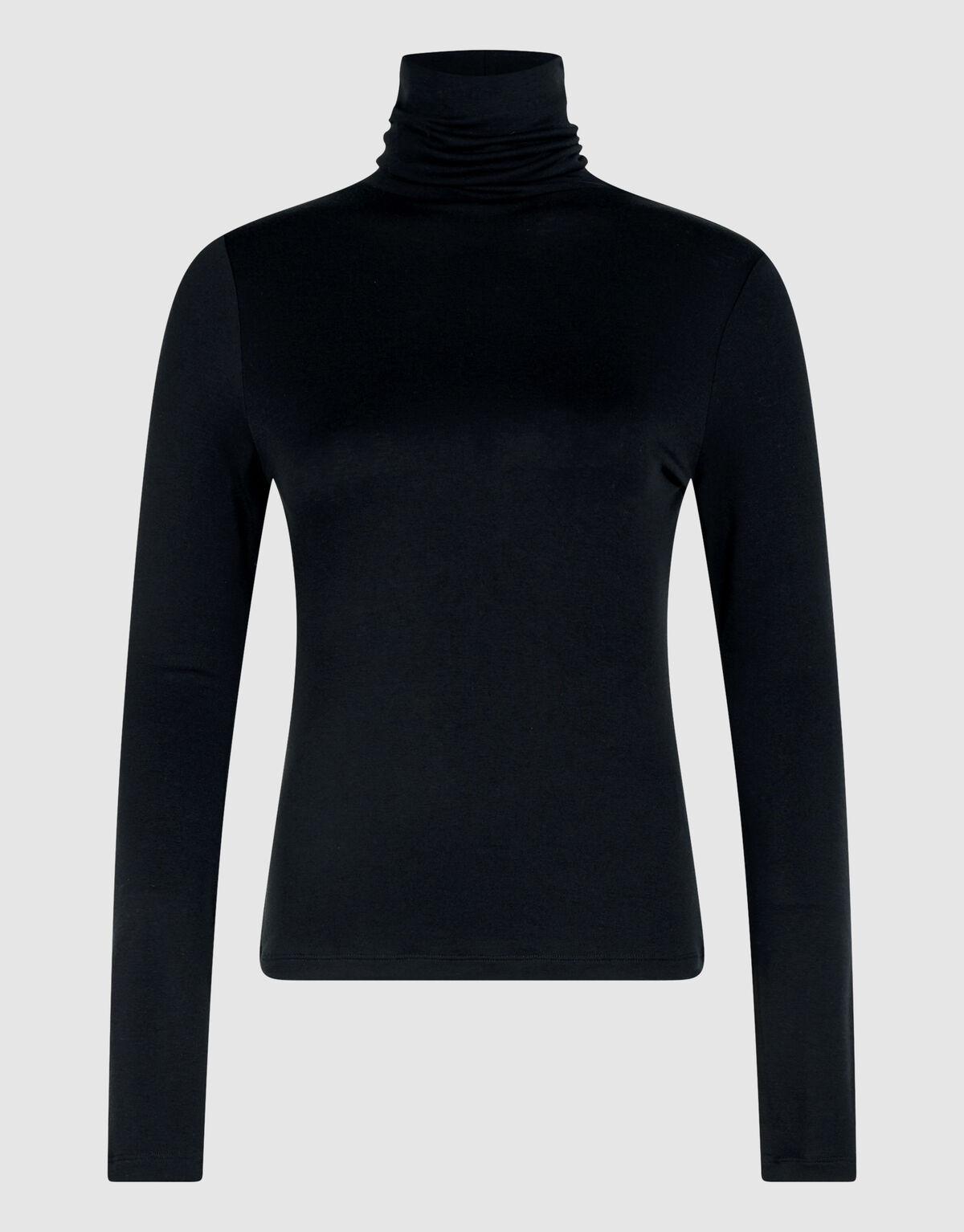Rollkragen-Langarmtop Schwarz By Lonneke SHOEBY WOMEN
