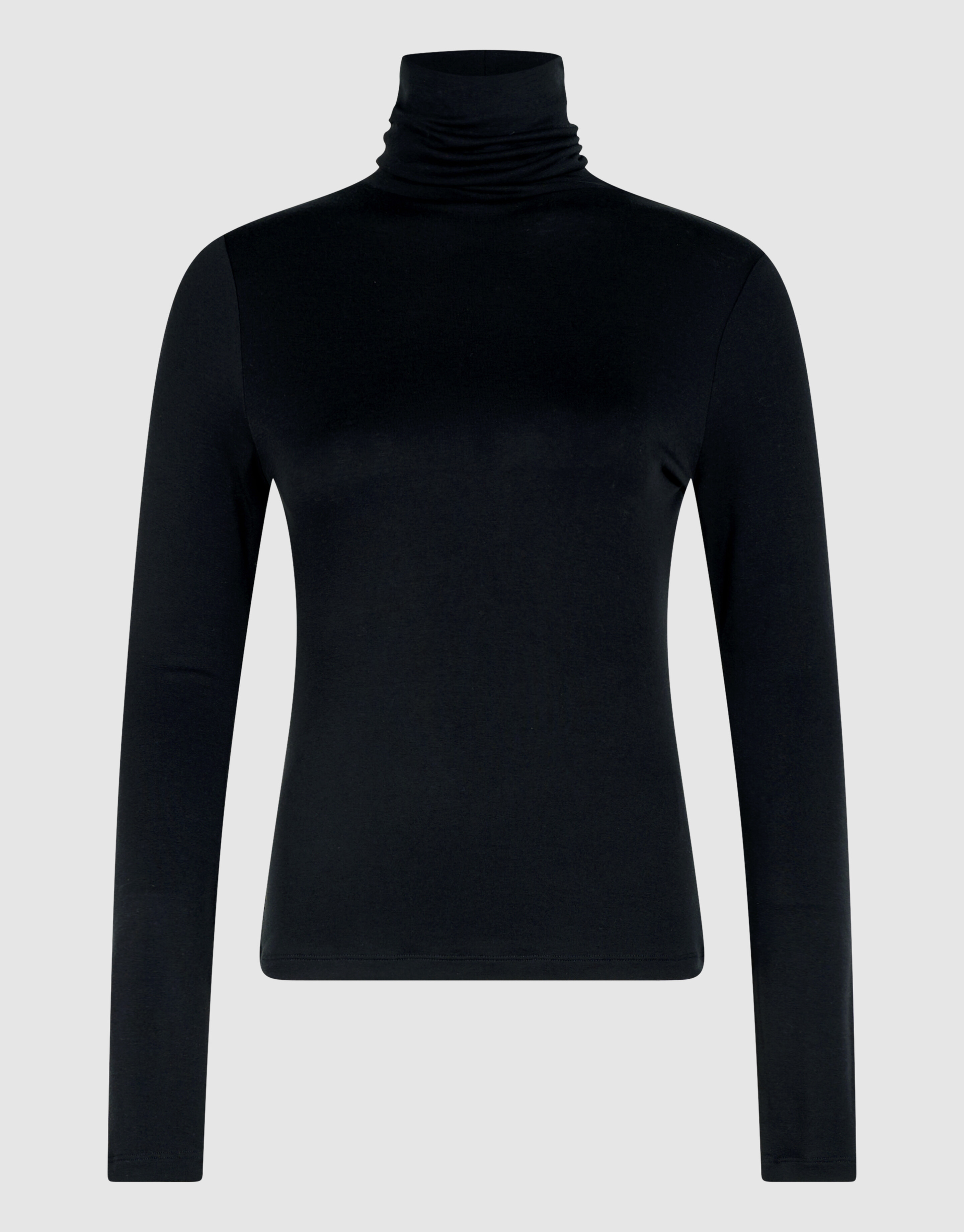 Rollkragen-Langarmtop Schwarz By Lonneke SHOEBY WOMEN