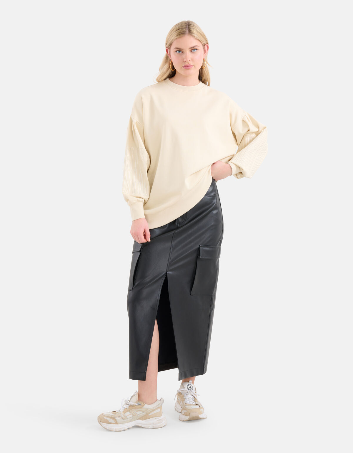 Pullover mit Stickerei Off White SHOEBY WOMEN