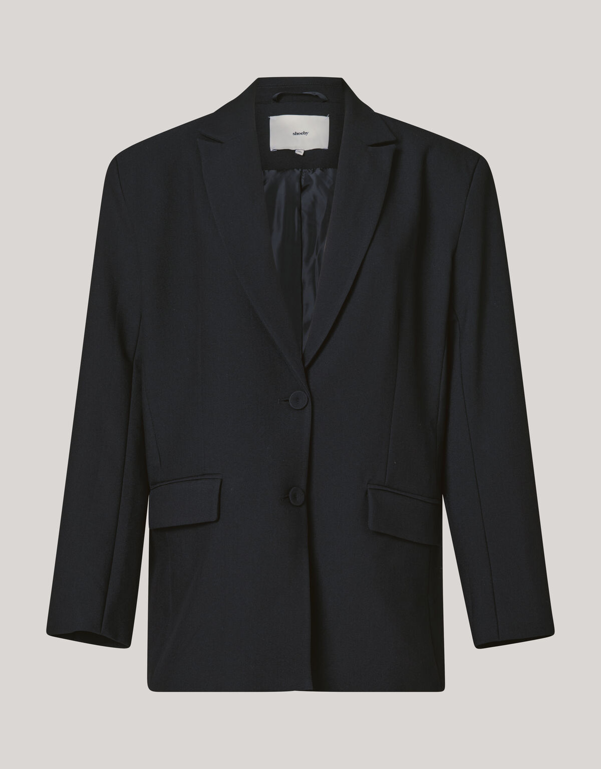 Übergroßer Schleifenblazer Schwarz SHOEBY WOMEN