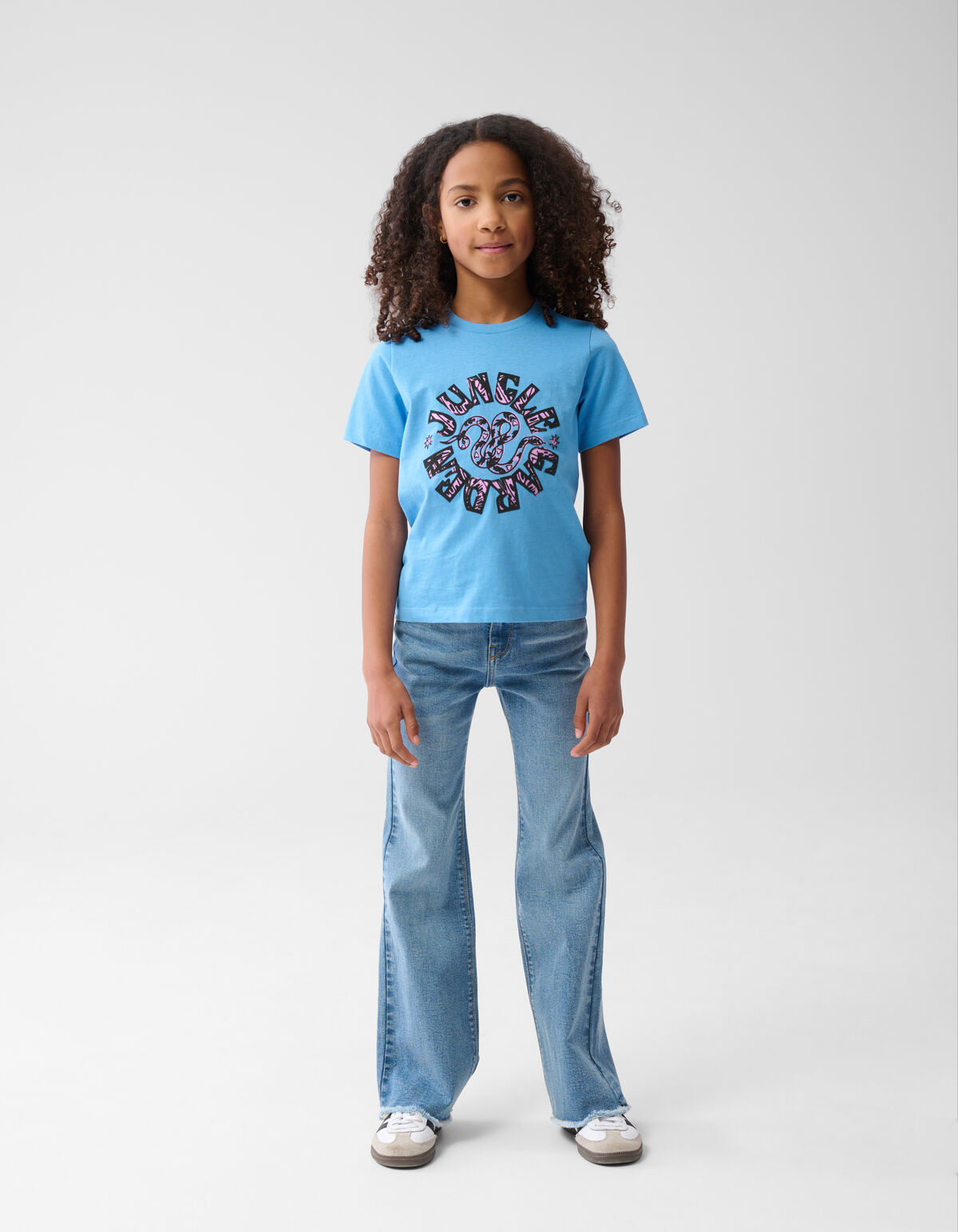 Dschungel-T-Shirt Blau SHOEBY GIRLS