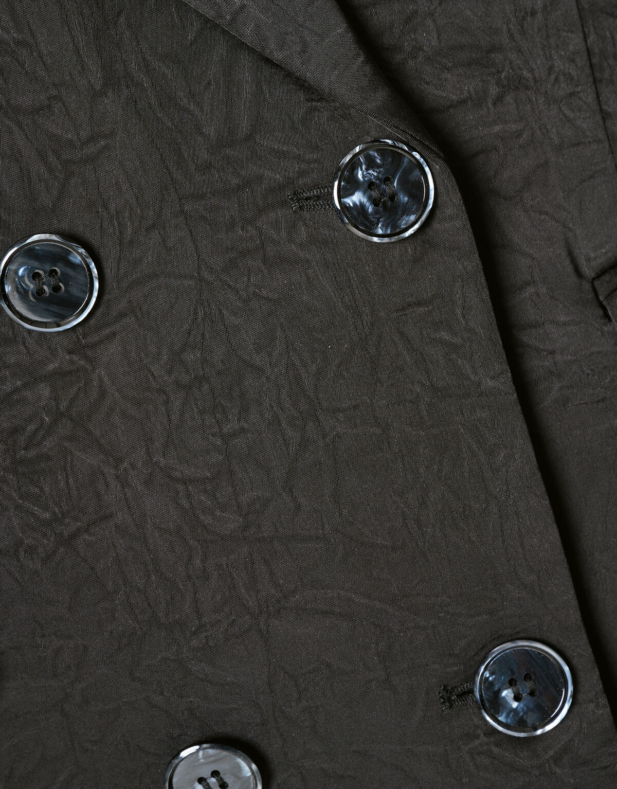 &Uuml;bergro&szlig;er Blazer mit kurzen &Auml;rmeln Schwarz SHOEBY WOMEN