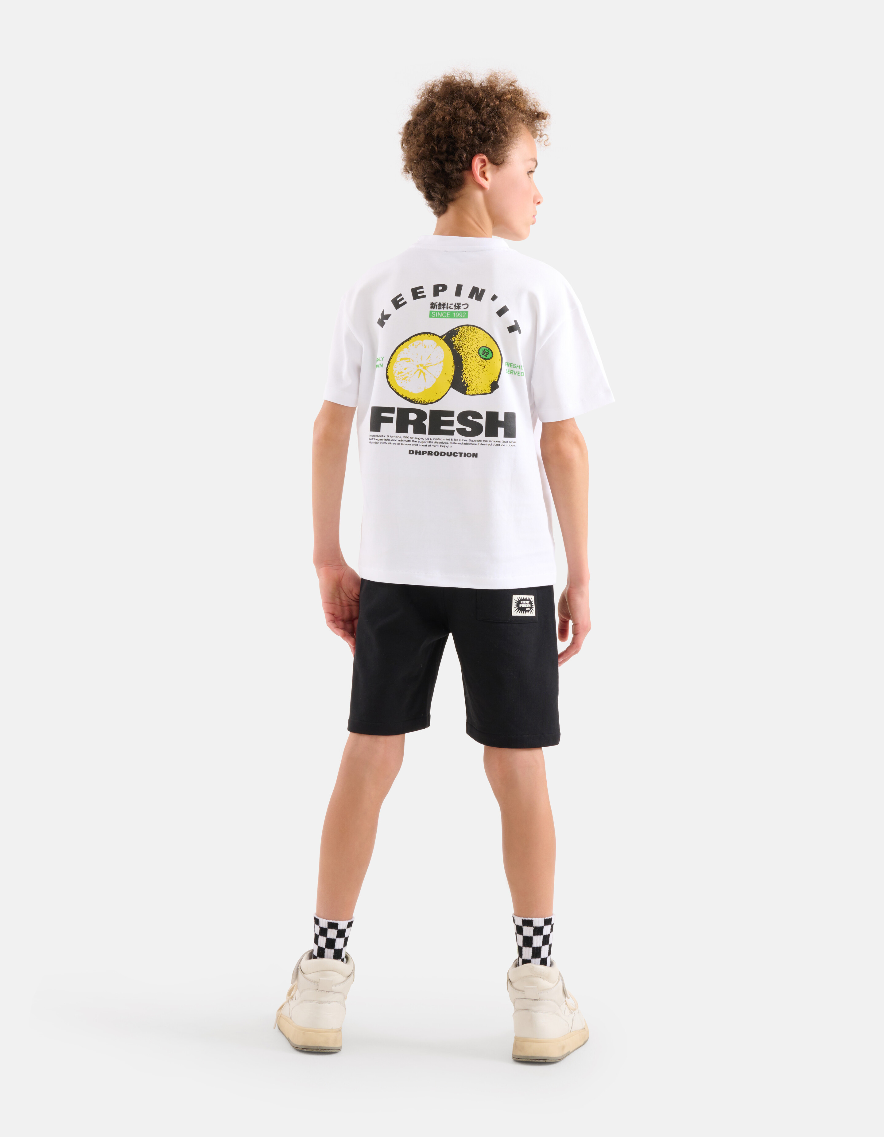 Heavy Artwork T-shirt Weiß SHOEBY BOYS