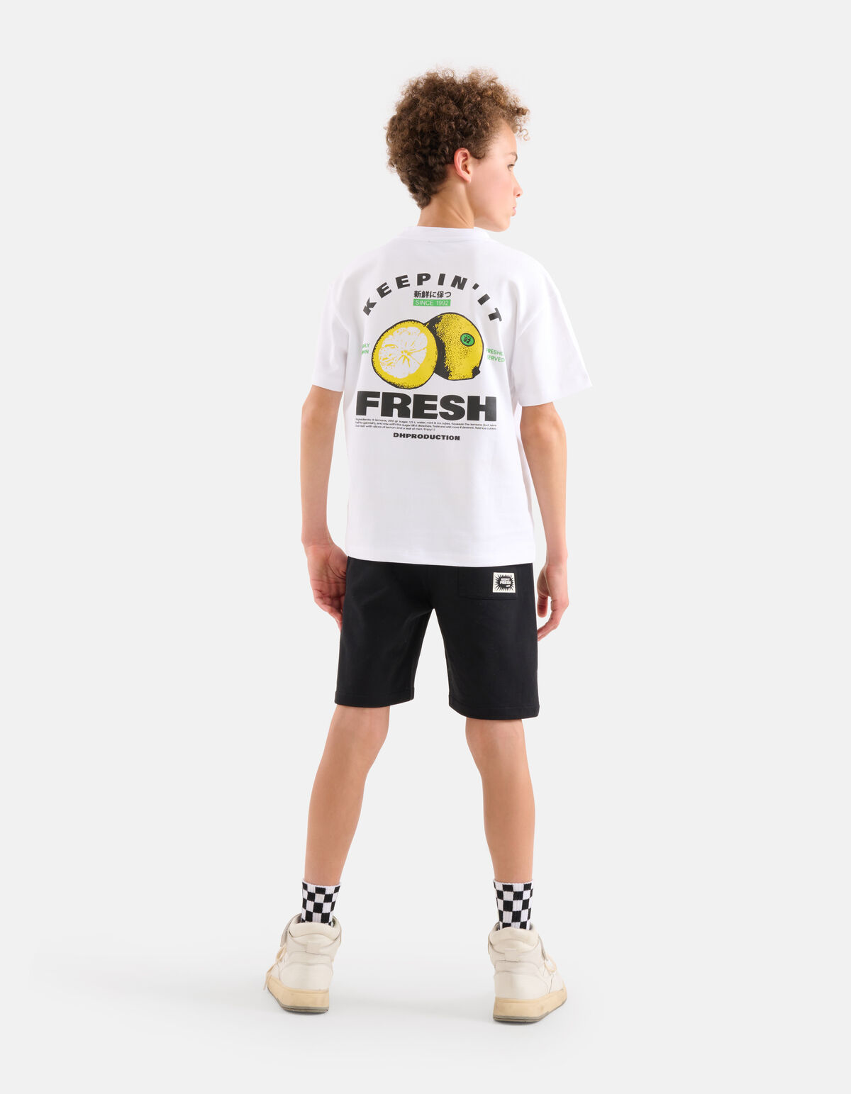 Heavy Artwork T-shirt Weiß von Dylan SHOEBY BOYS