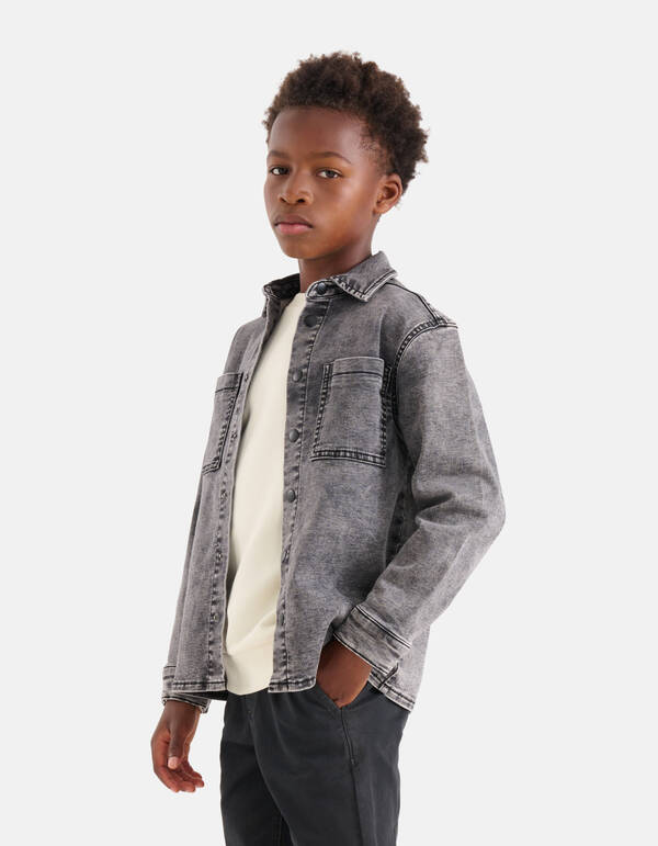 Overshirt Sage SHOEBY BOYS