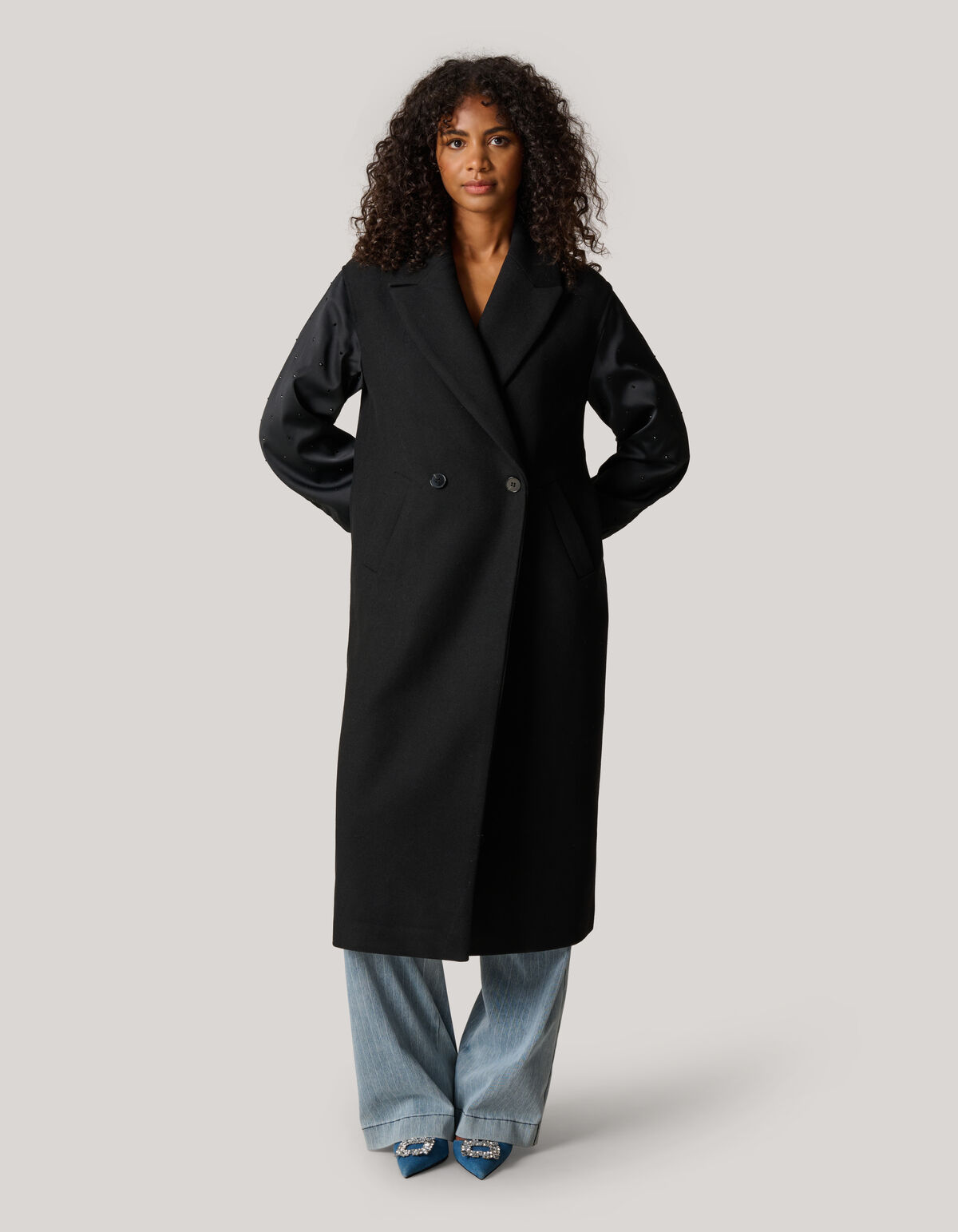 Kombi-Bomberjacke Schwarz SHOEBY WOMEN