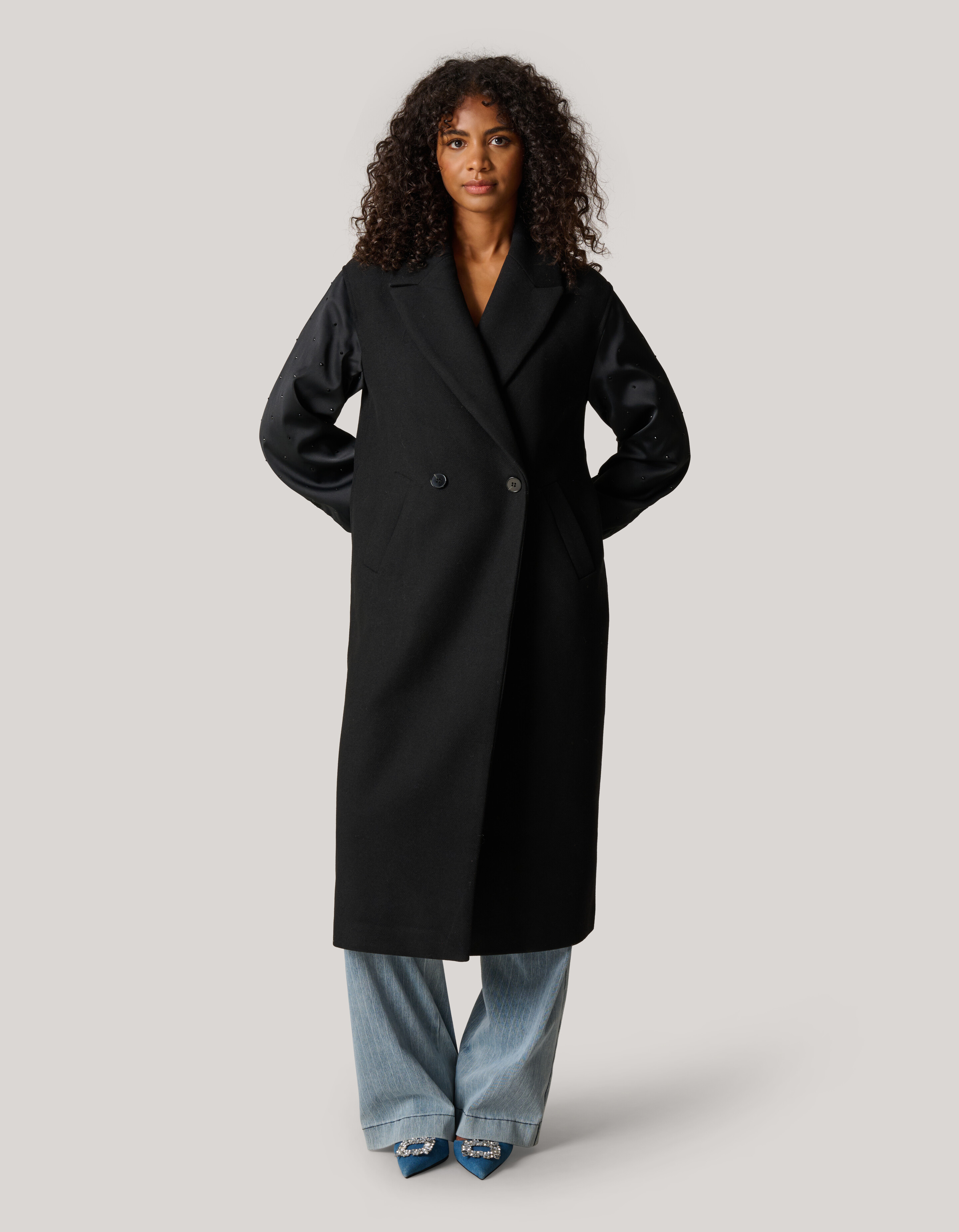 Kombi-Bomberjacke Schwarz SHOEBY WOMEN