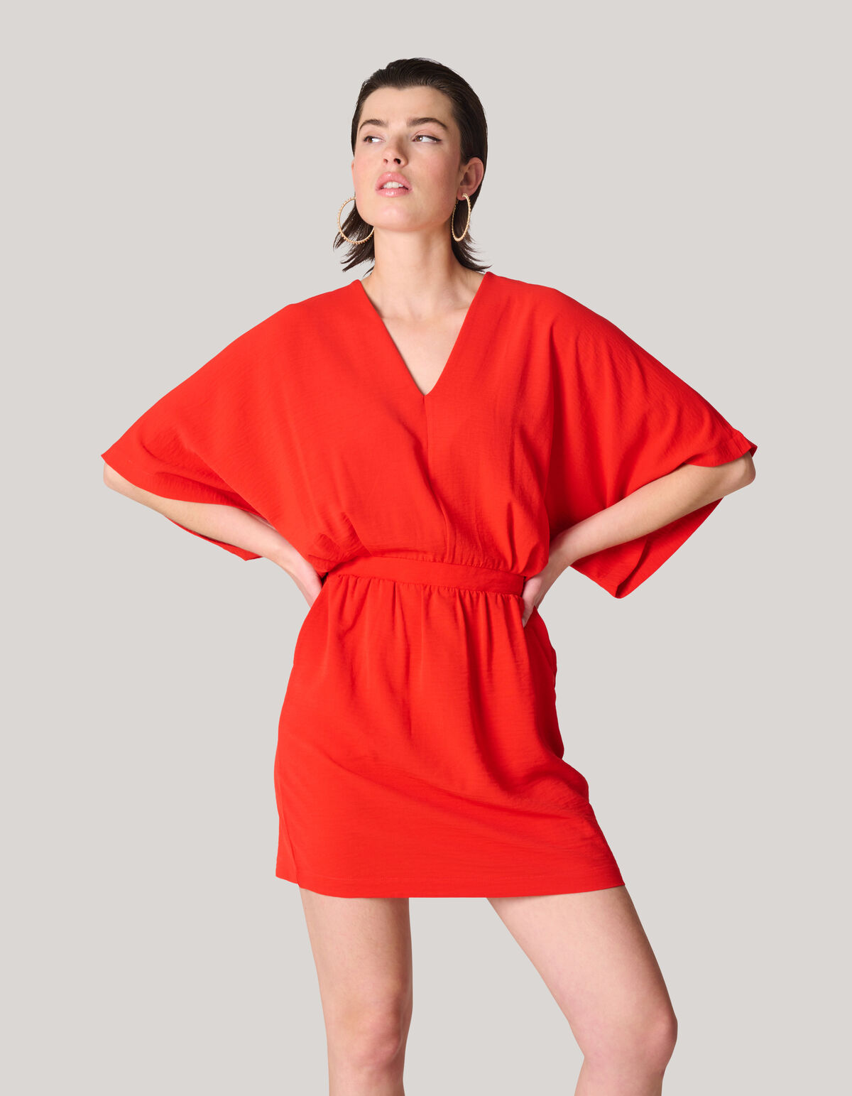 Twist-Minikleid Rot SHOEBY WOMEN