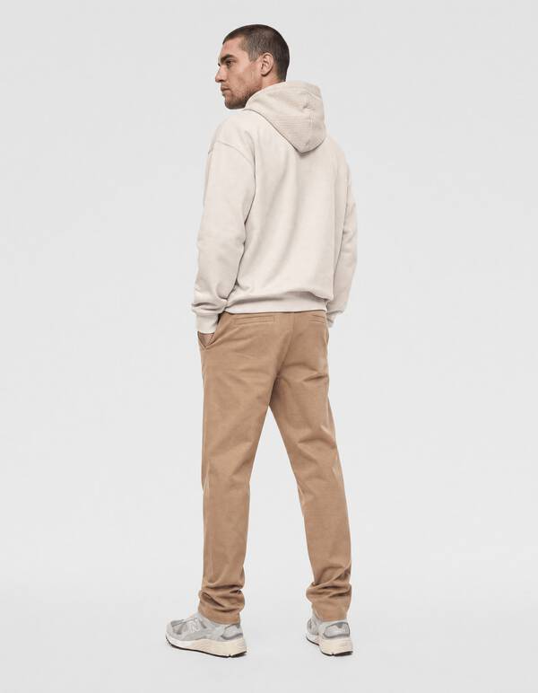 Keper Structuur Broek Lichtbruin SHOEBY MEN