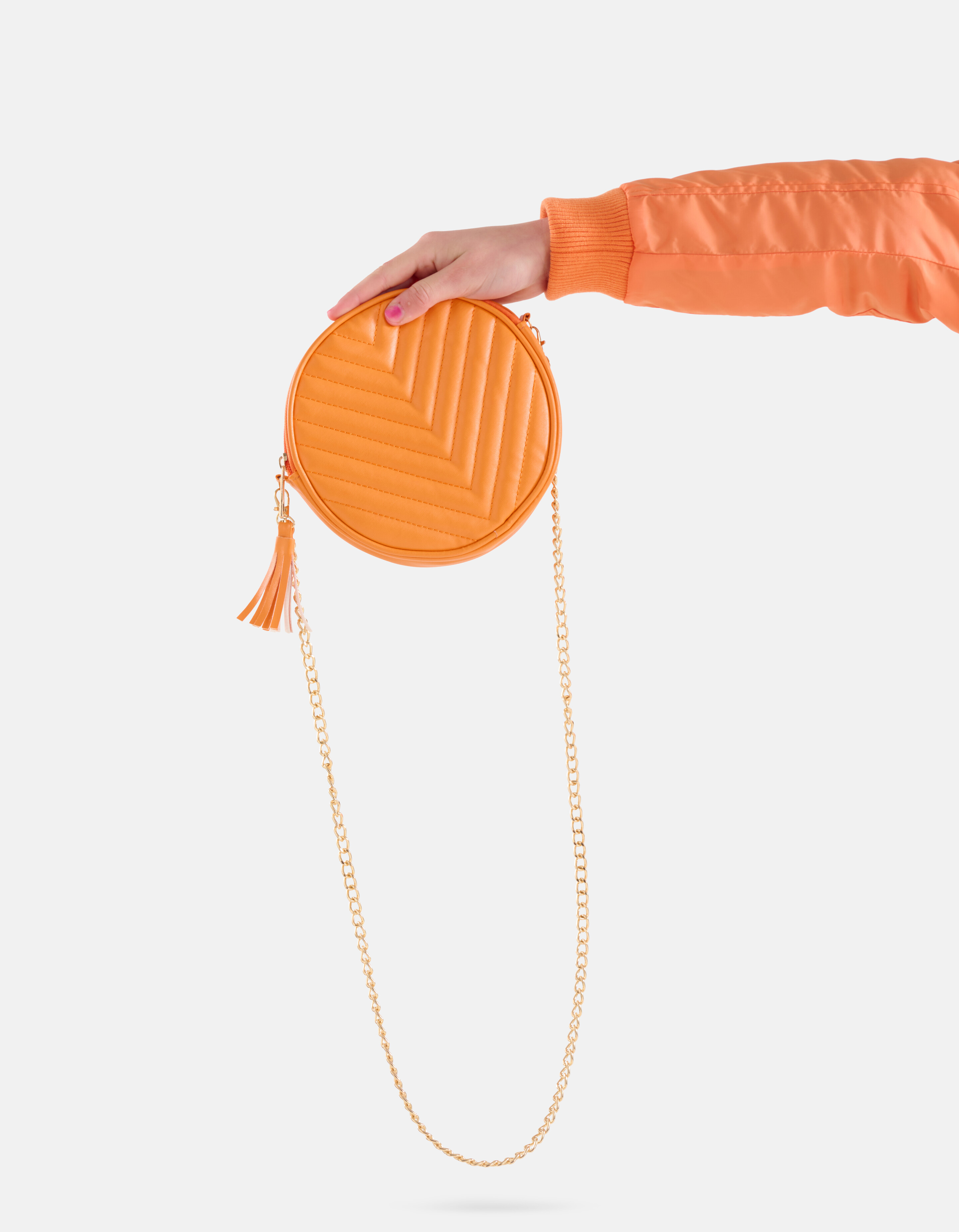 Runde Tasche Orange SHOEBY ACCESSOIRES