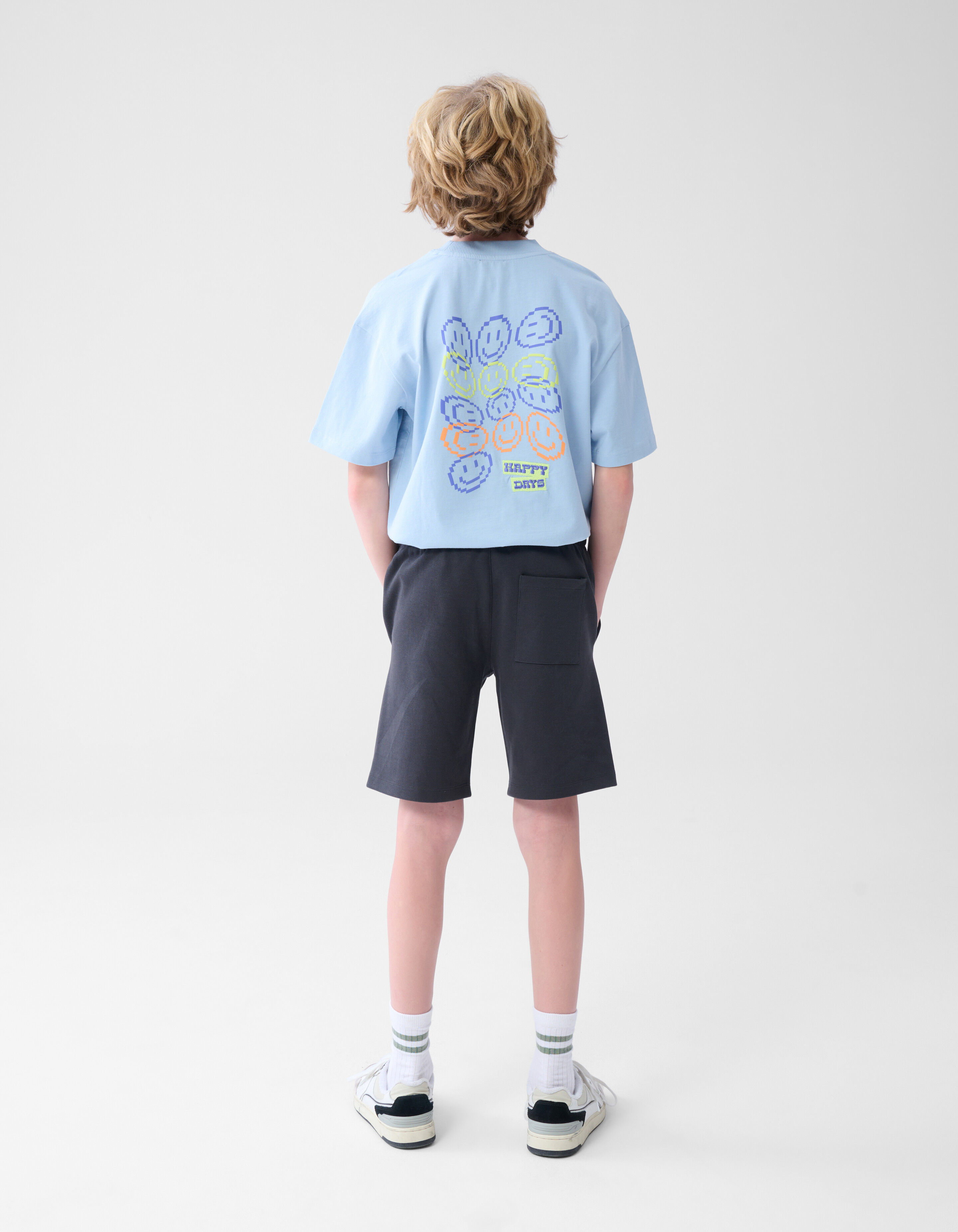 Pique Short Dunkelgrau SHOEBY BOYS