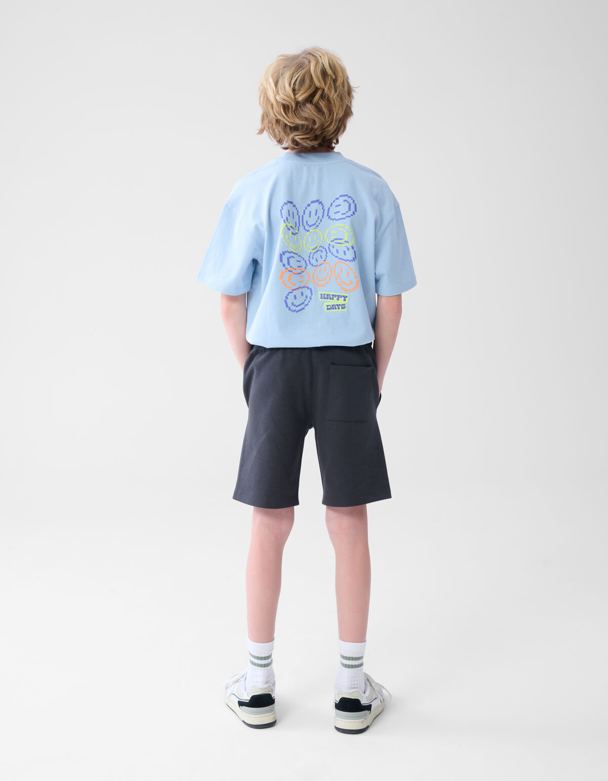 Pique Short Dunkelgrau SHOEBY BOYS