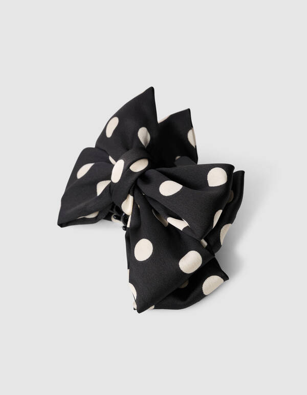 Haarklammer mit Schleife Schwarz SHOEBY ACCESSOIRES