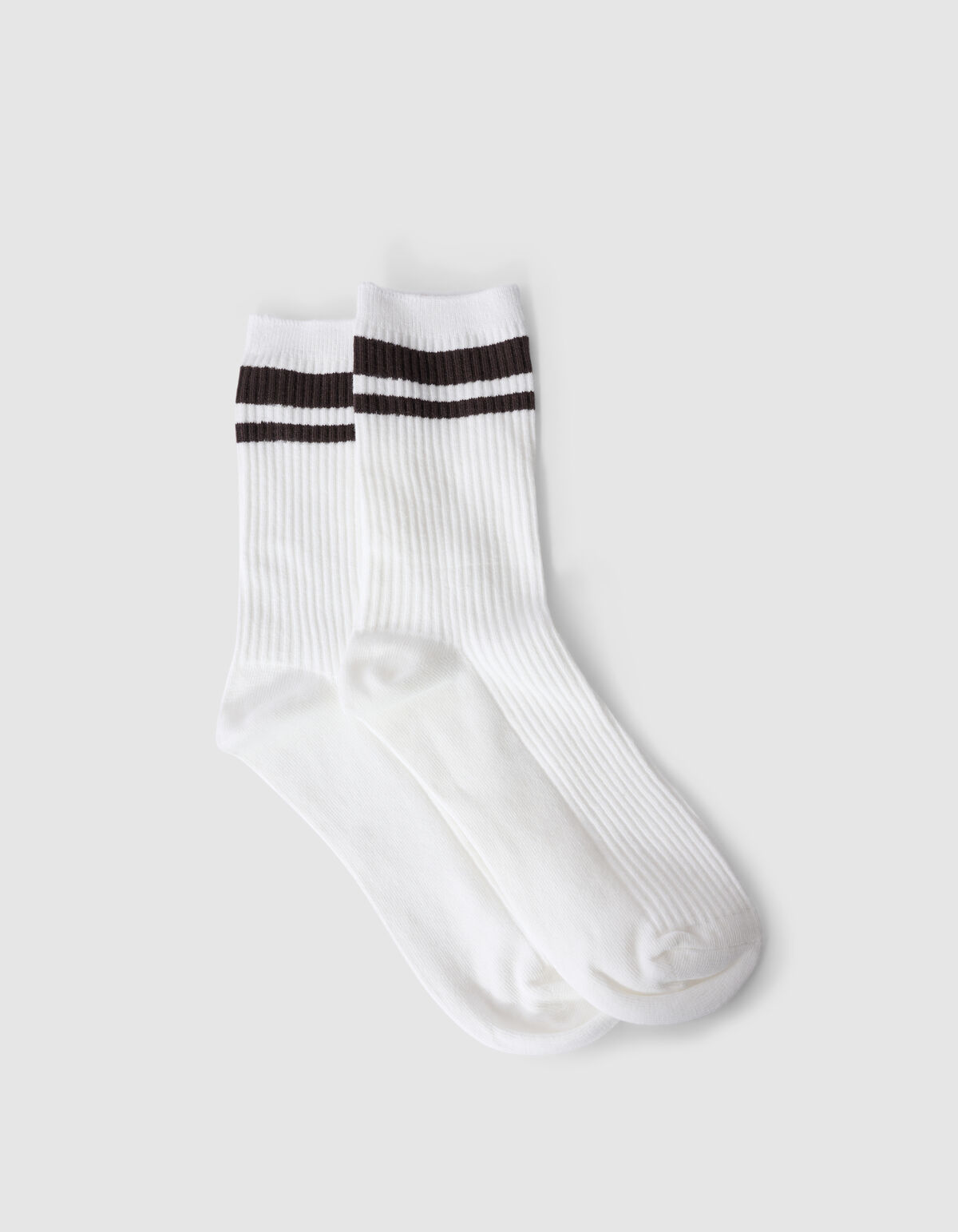 Sportliche Streep-Socken Braun SHOEBY ACCESSOIRES