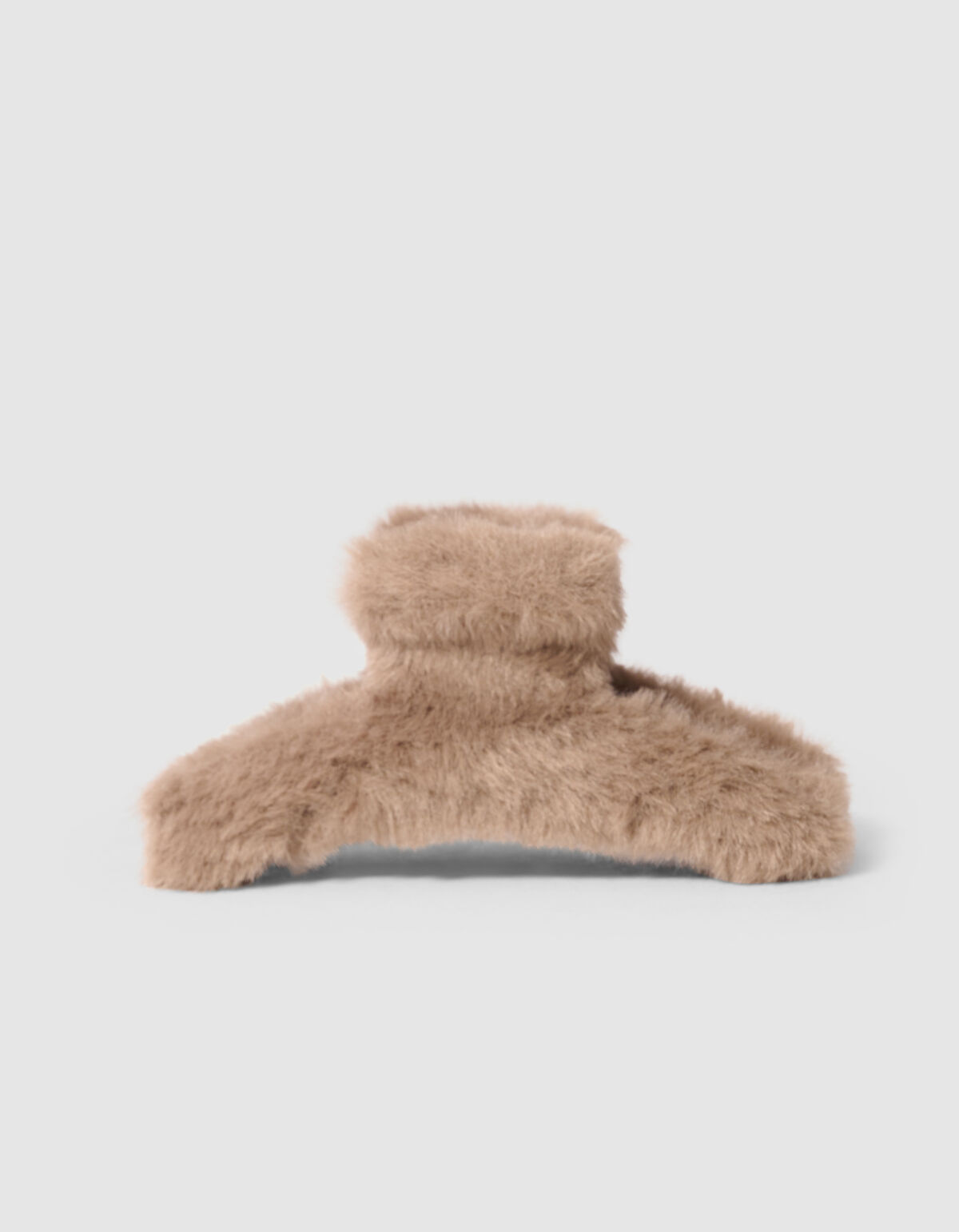 Faux Fur Big Haarspange Braun SHOEBY ACCESSOIRES