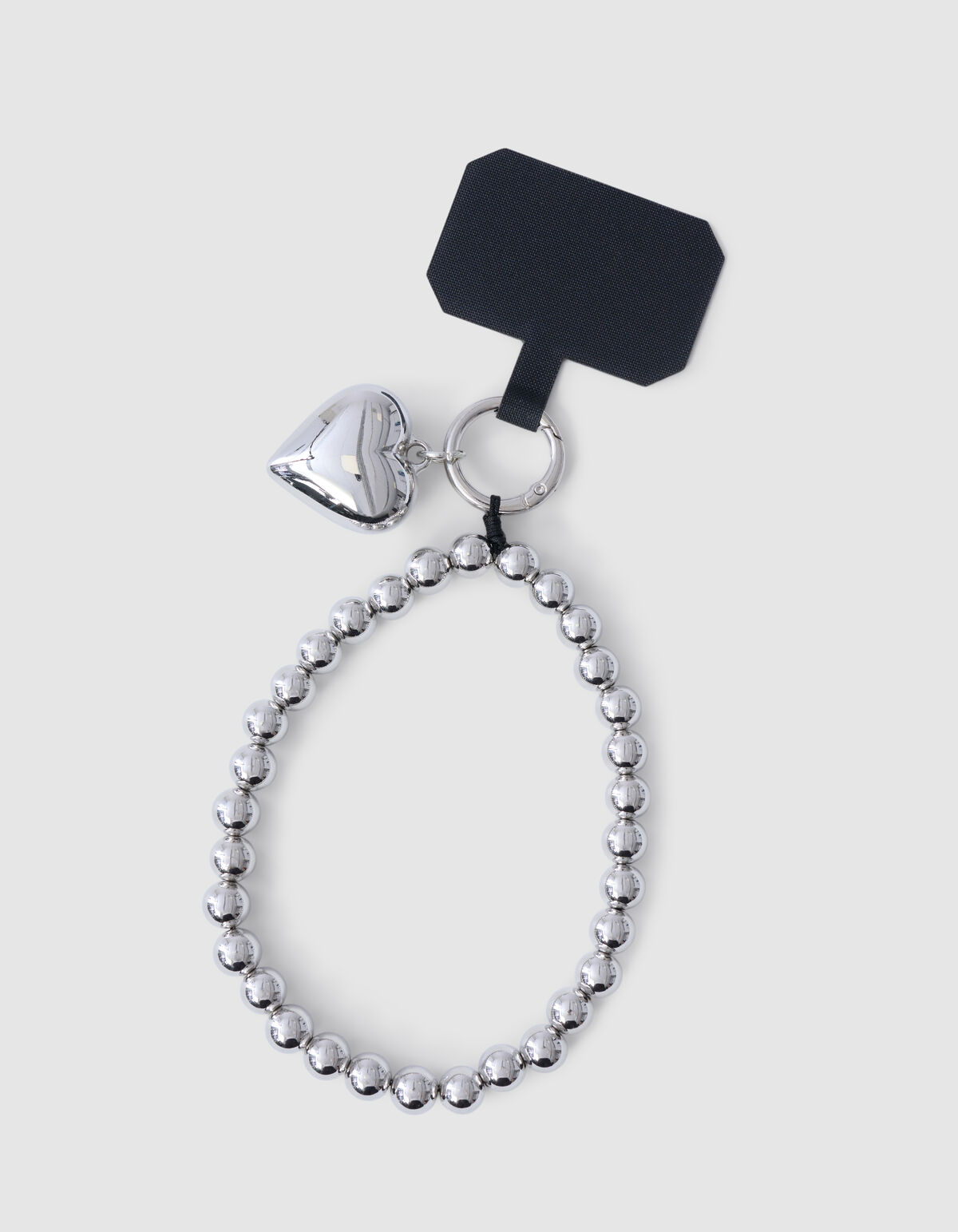 Herz Telefonkabel Silber SHOEBY ACCESSOIRES