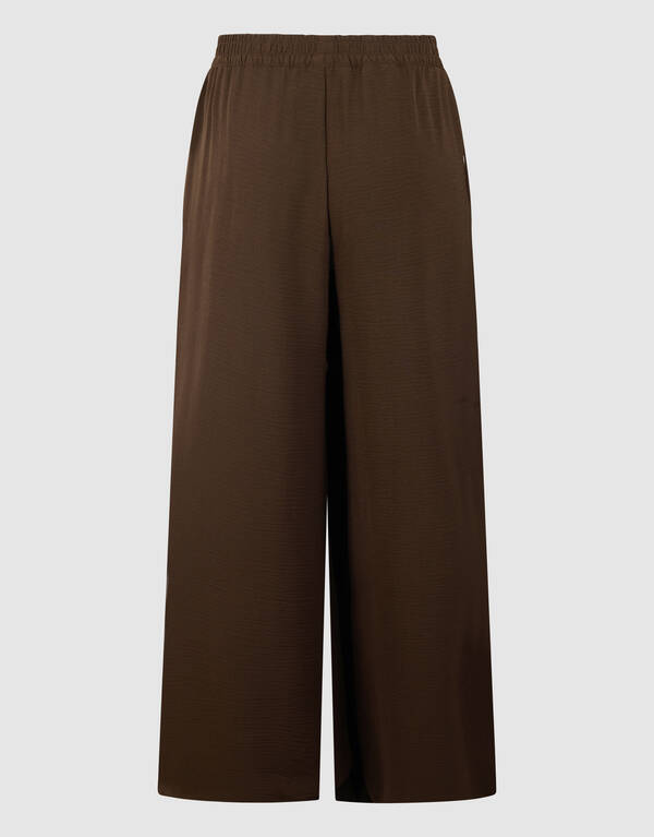 Twist Piping Hose mit weitem Bein Braun SHOEBY WOMEN