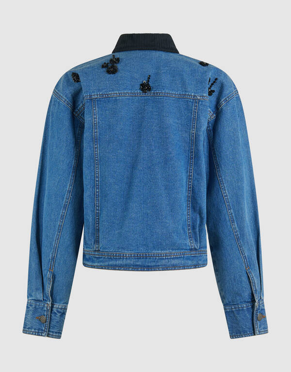 Verzierte Jeansjacke Blau von Mieke SHOEBY WOMEN