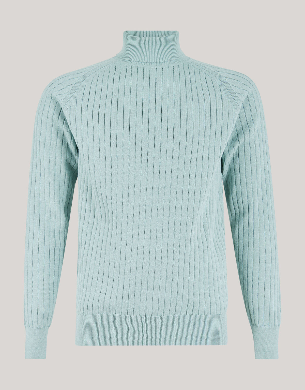 Rippenpullover Blau SHOEBY MEN