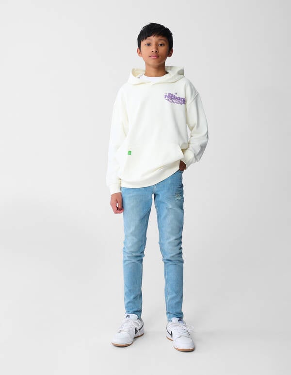 Tapered Fit Jeans Hellblau SHOEBY BOYS