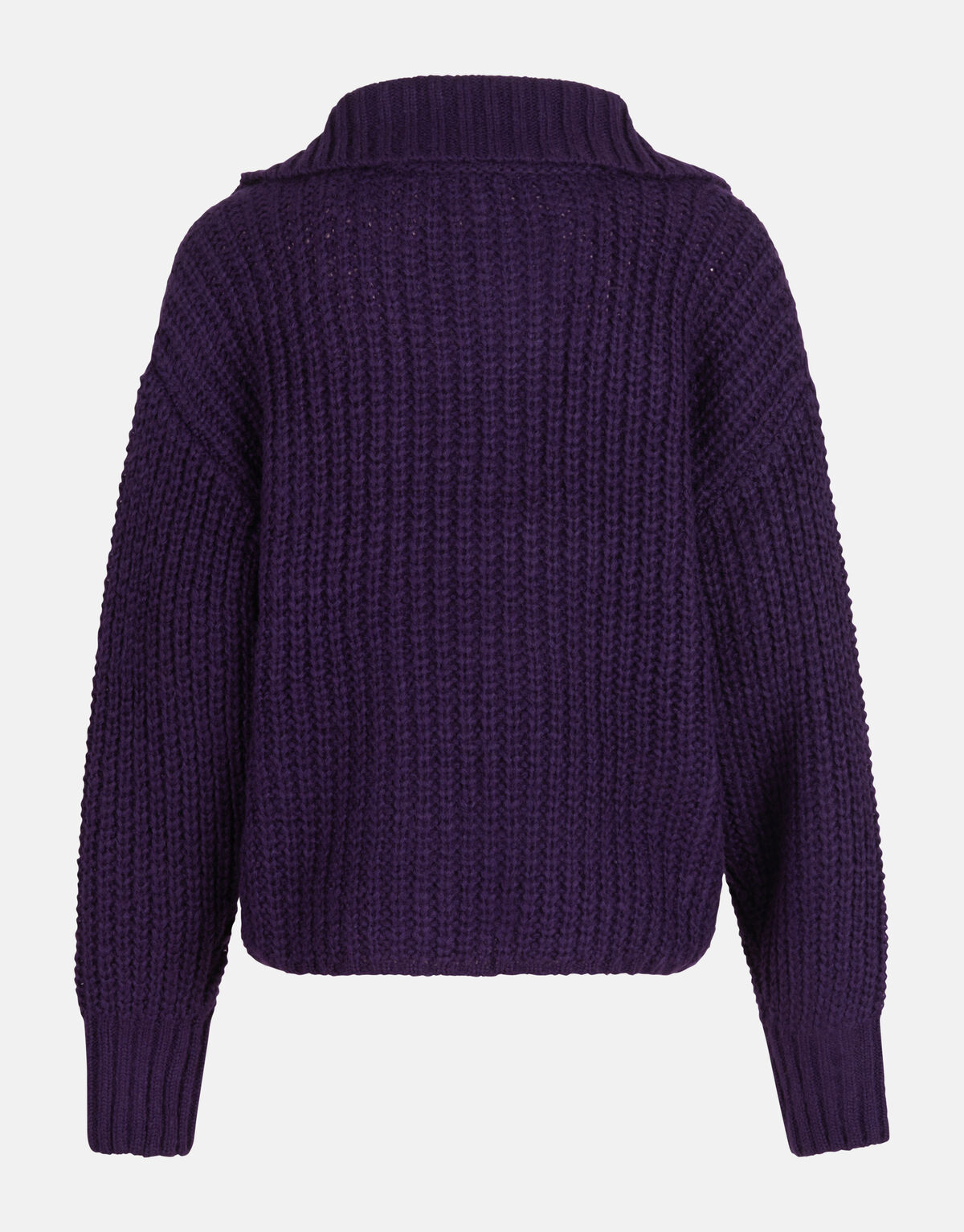 Kragenpulli Dunkelviolett SHOEBY WOMEN