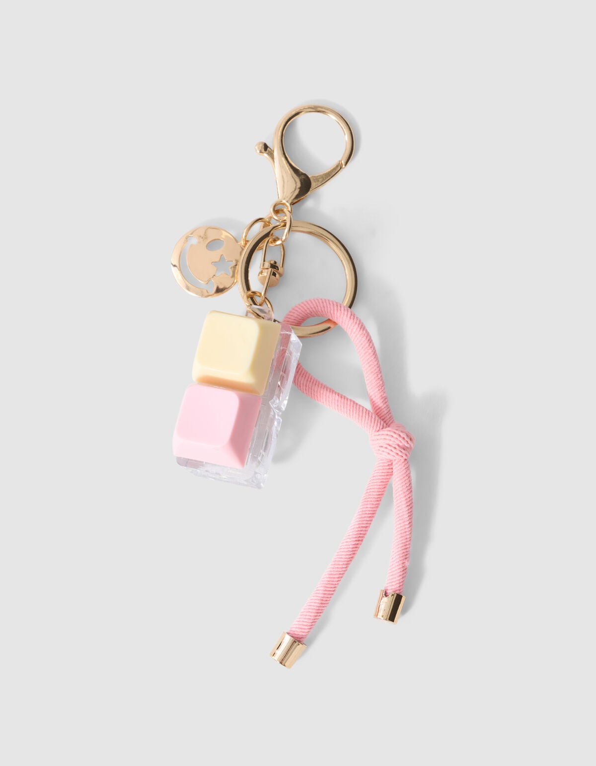 Smile Click Schl&uuml;sselanh&auml;nger Rosa SHOEBY ACCESSOIRES