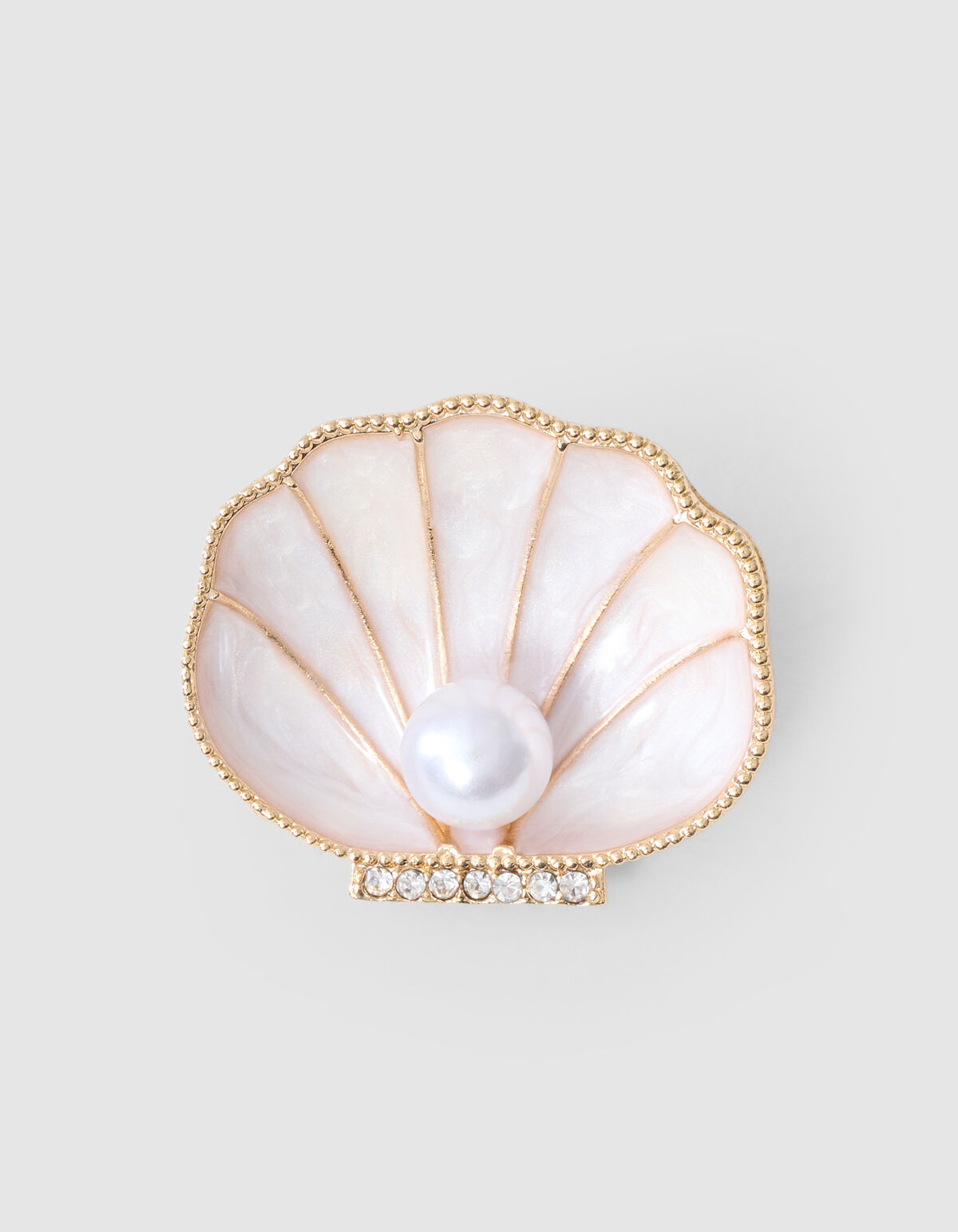 Muschelbrosche in Off-White SHOEBY ACCESSOIRES