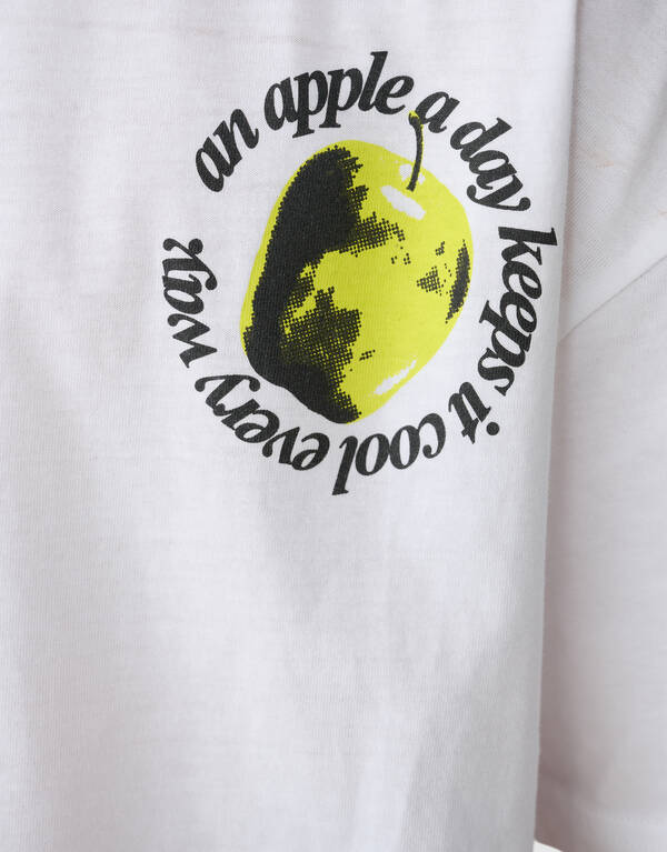 Apple Artwork T-Shirt Wei&szlig; SHOEBY BOYS