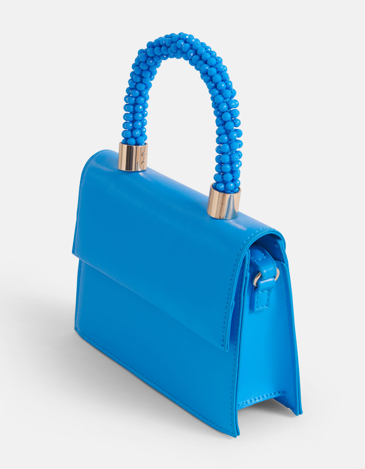 Mini-Tasche mit Perlen Blau SHOEBY ACCESSOIRES