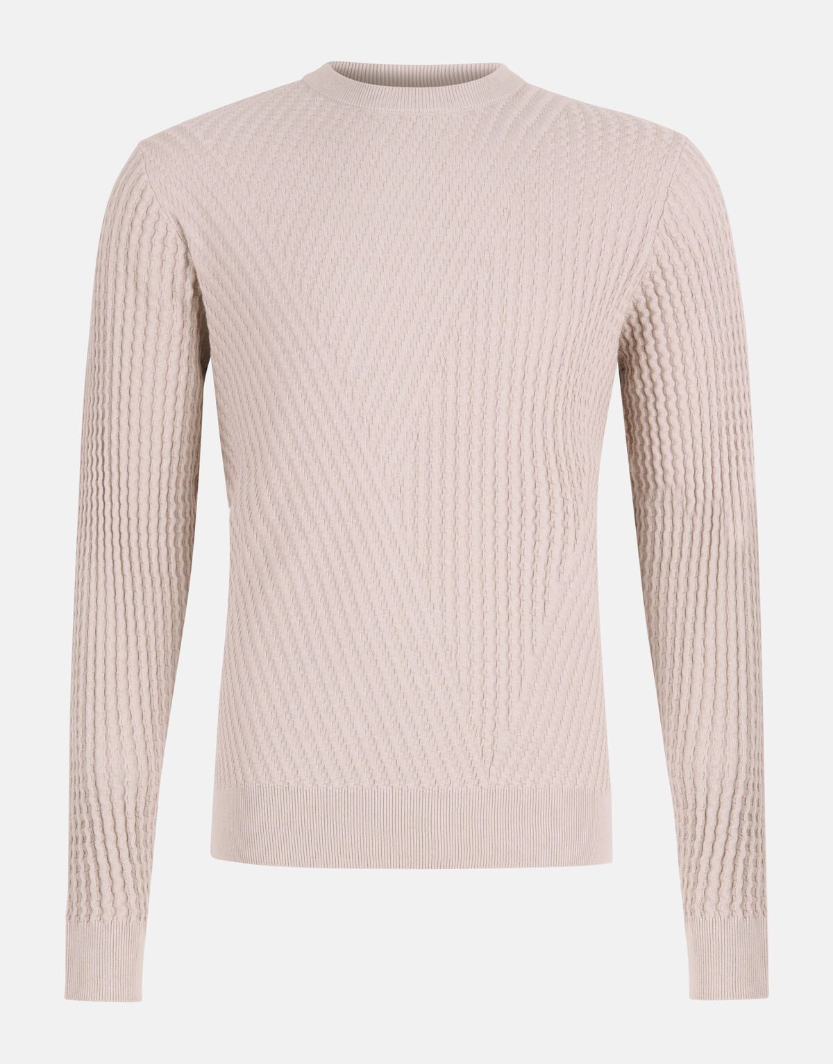 Gestreifter Pullover Hellgrau SHOEBY MEN