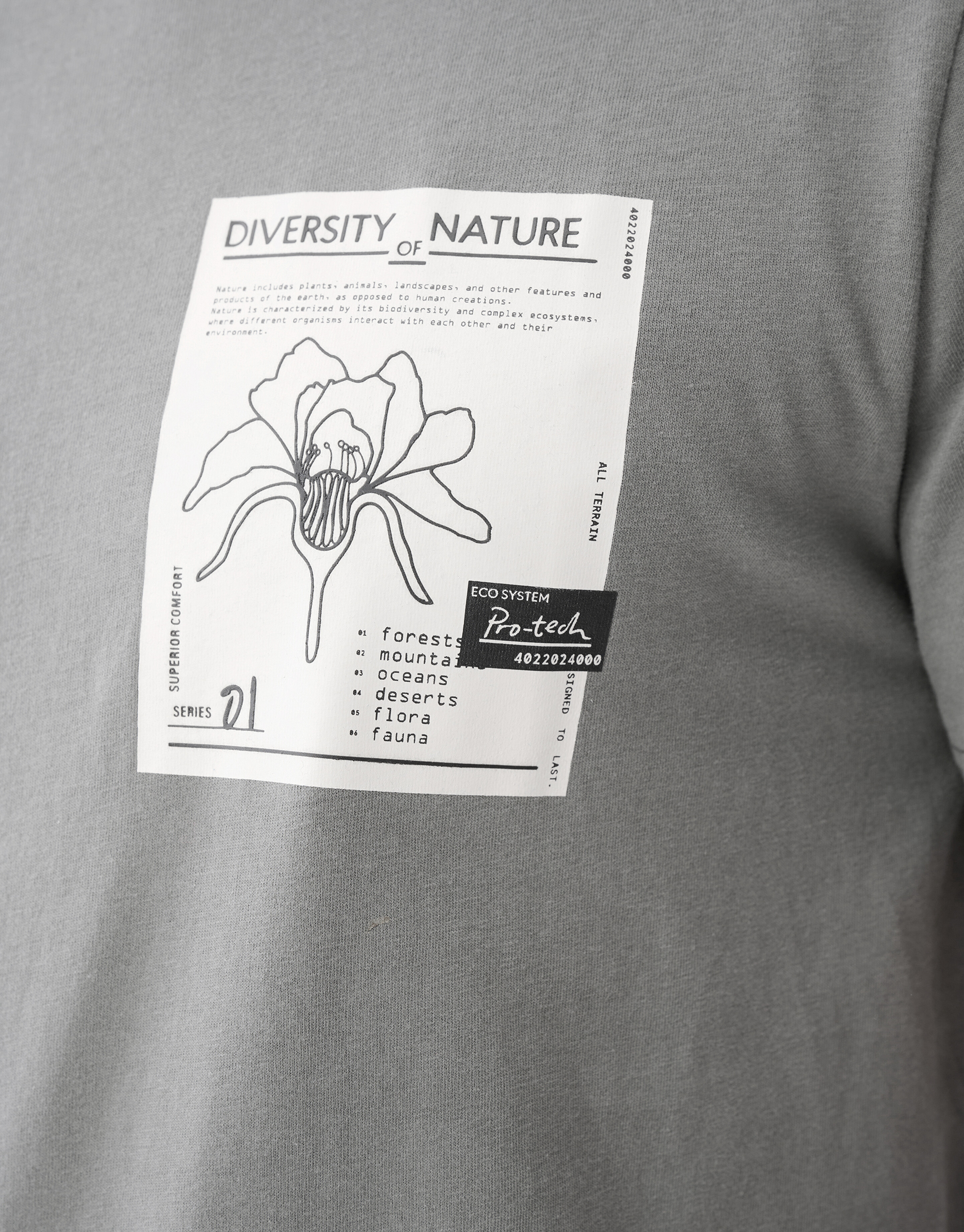 Artwork T-shirt Dunkelgrün SHOEBY MEN