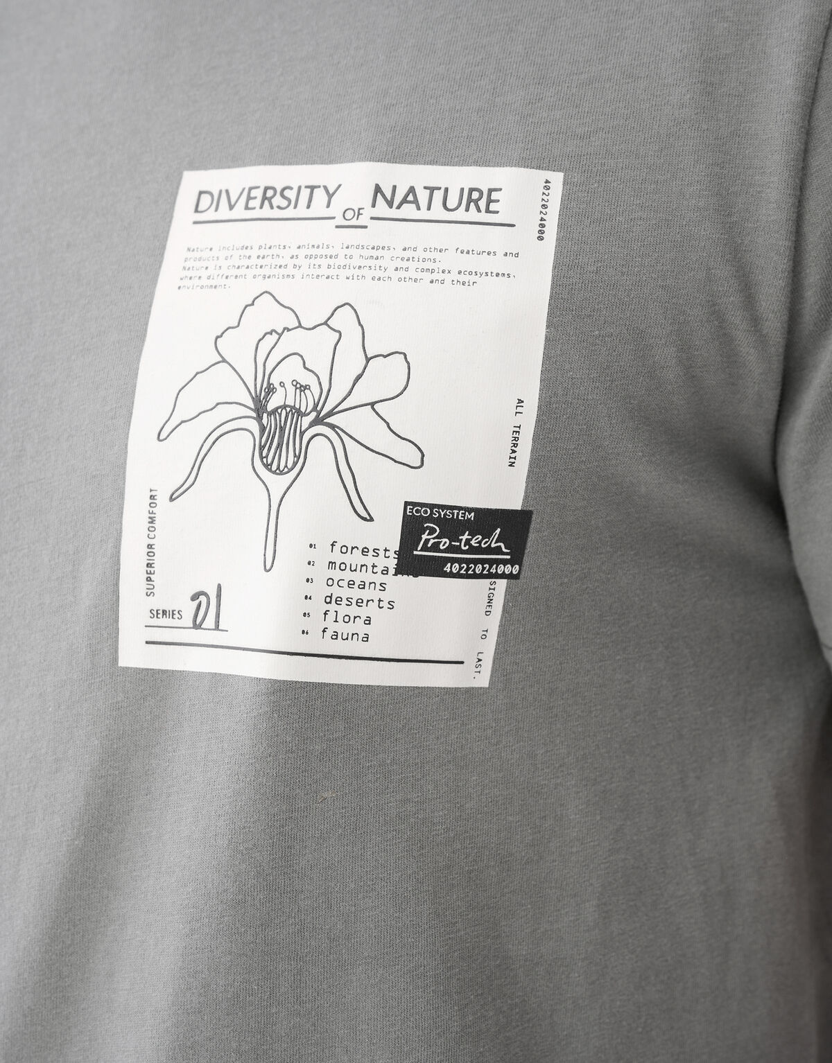Artwork T-shirt Dunkelgrün SHOEBY MEN