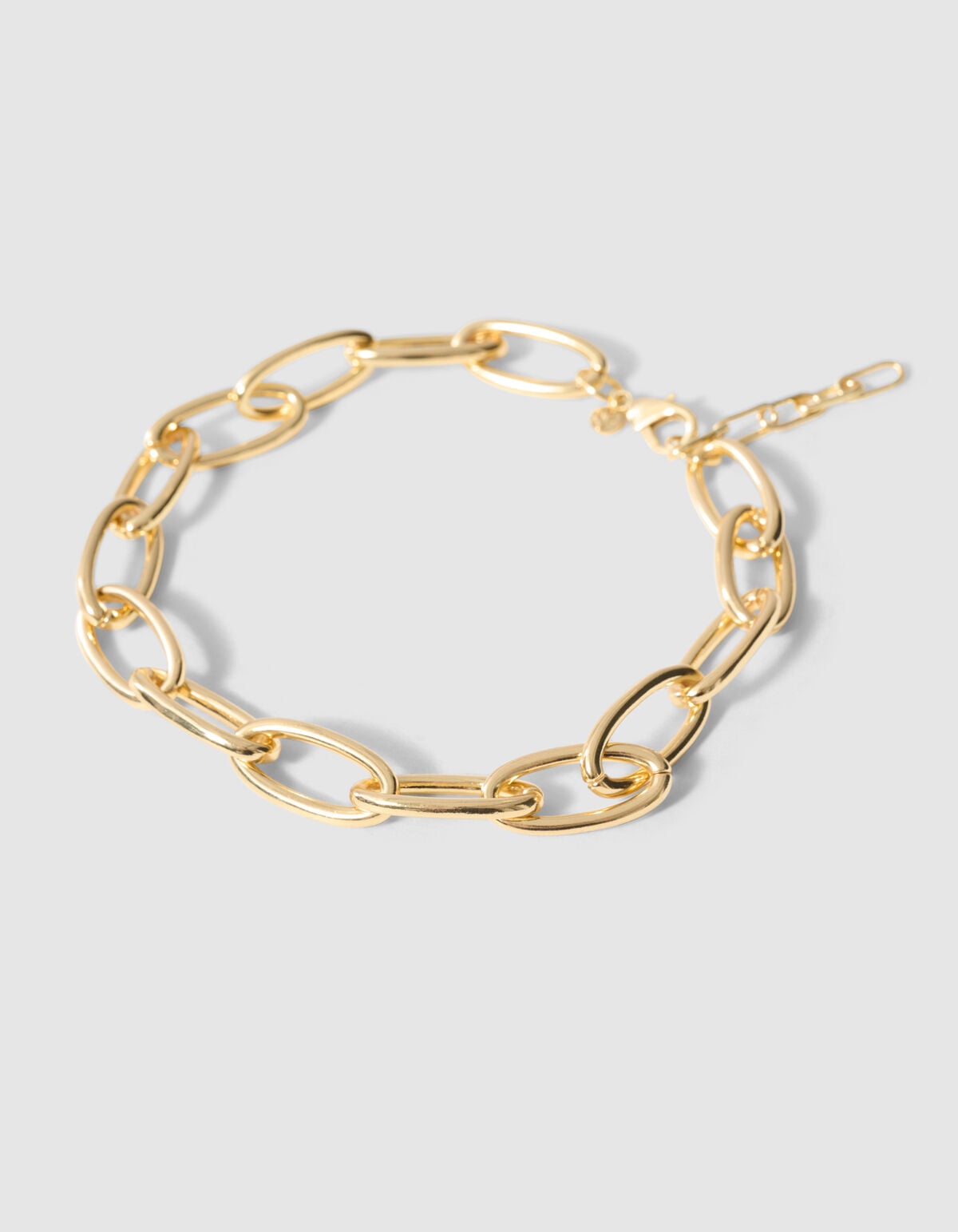 Oval Chain Halskette aus Gold SHOEBY ACCESSOIRES