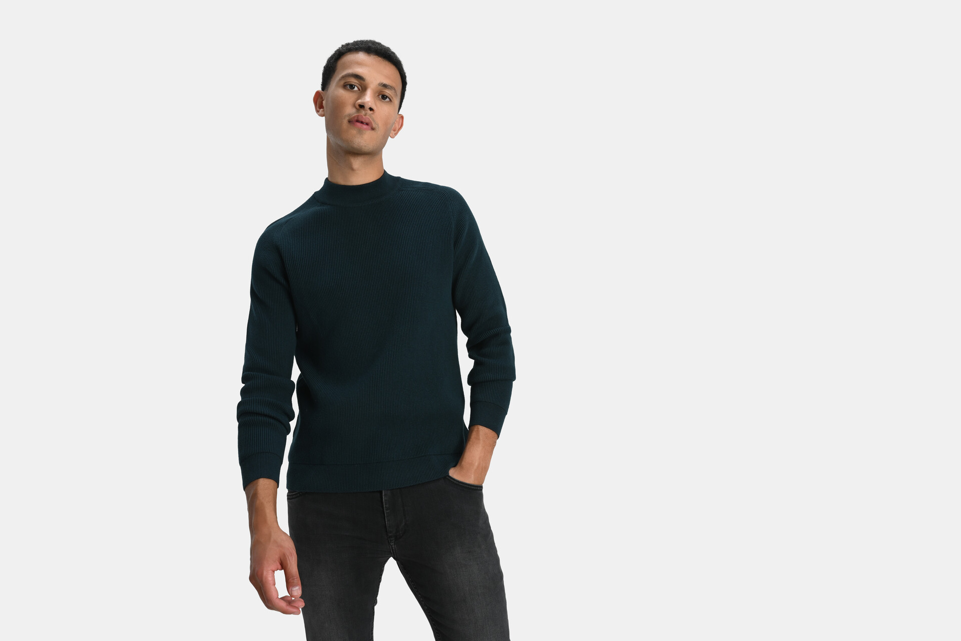 Rippenpullover SHOEBY MEN