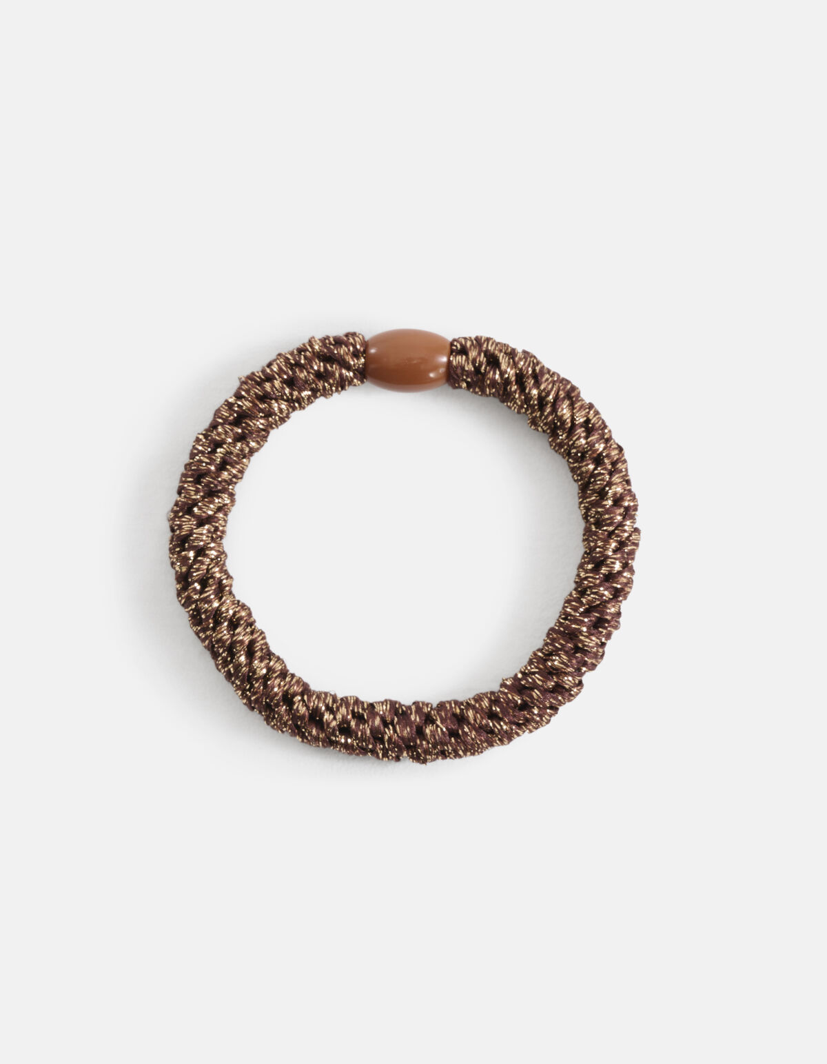 Lurex Haarelastiek Brons SHOEBY ACCESSOIRES