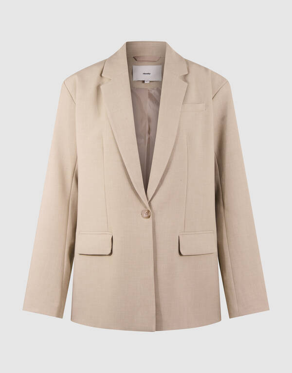 Melange-Blazer Sand SHOEBY WOMEN