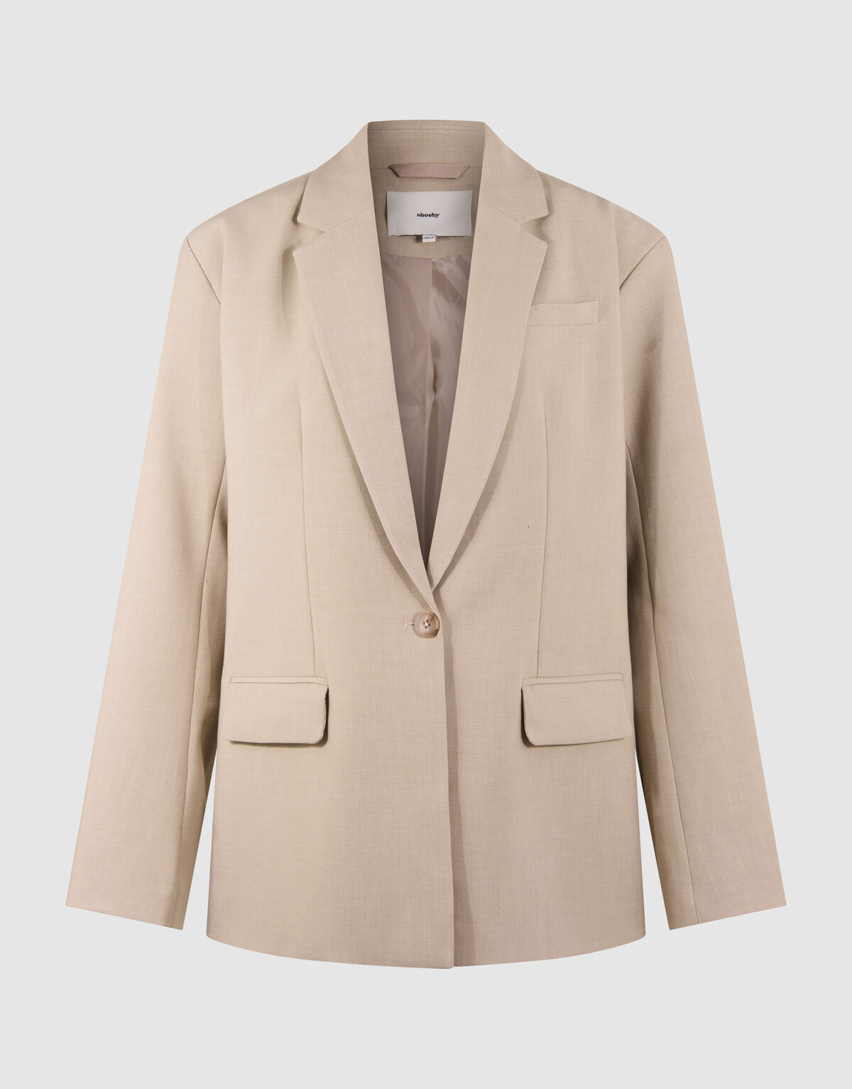 Melange-Blazer Sand SHOEBY WOMEN