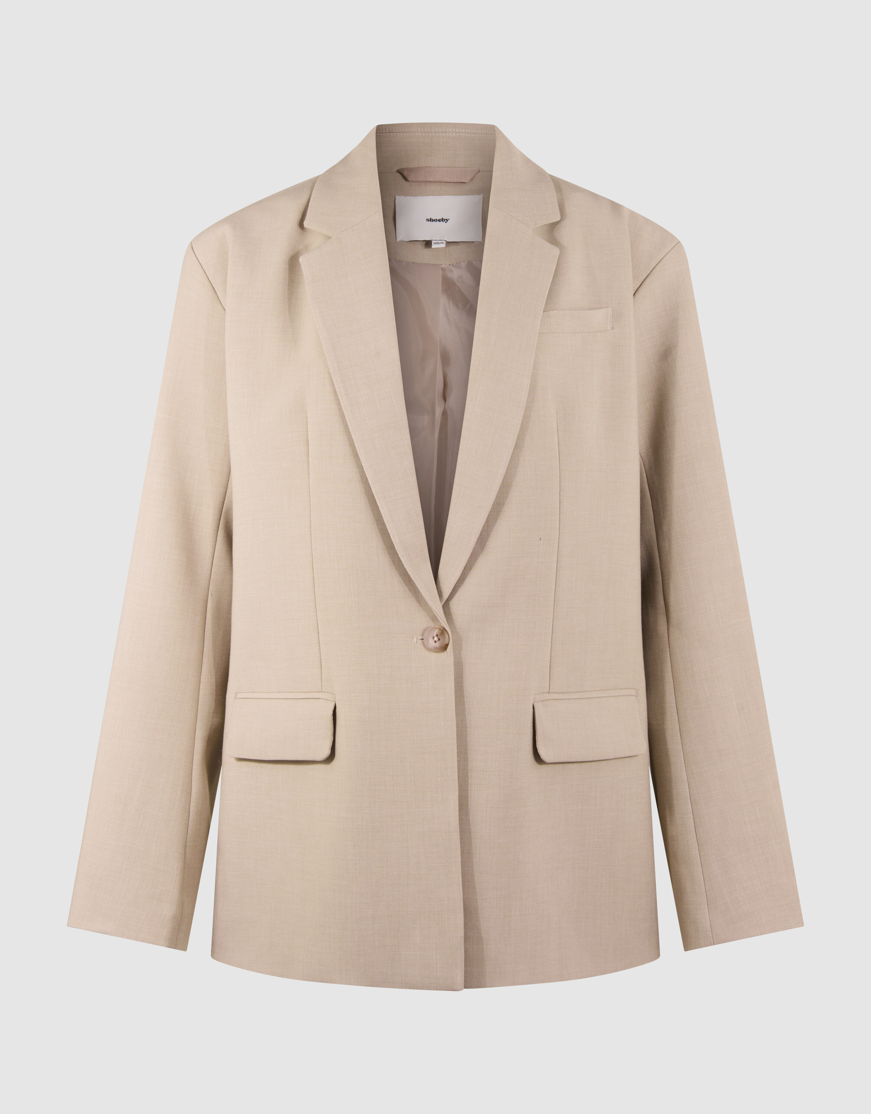 Melange-Blazer Sand SHOEBY WOMEN