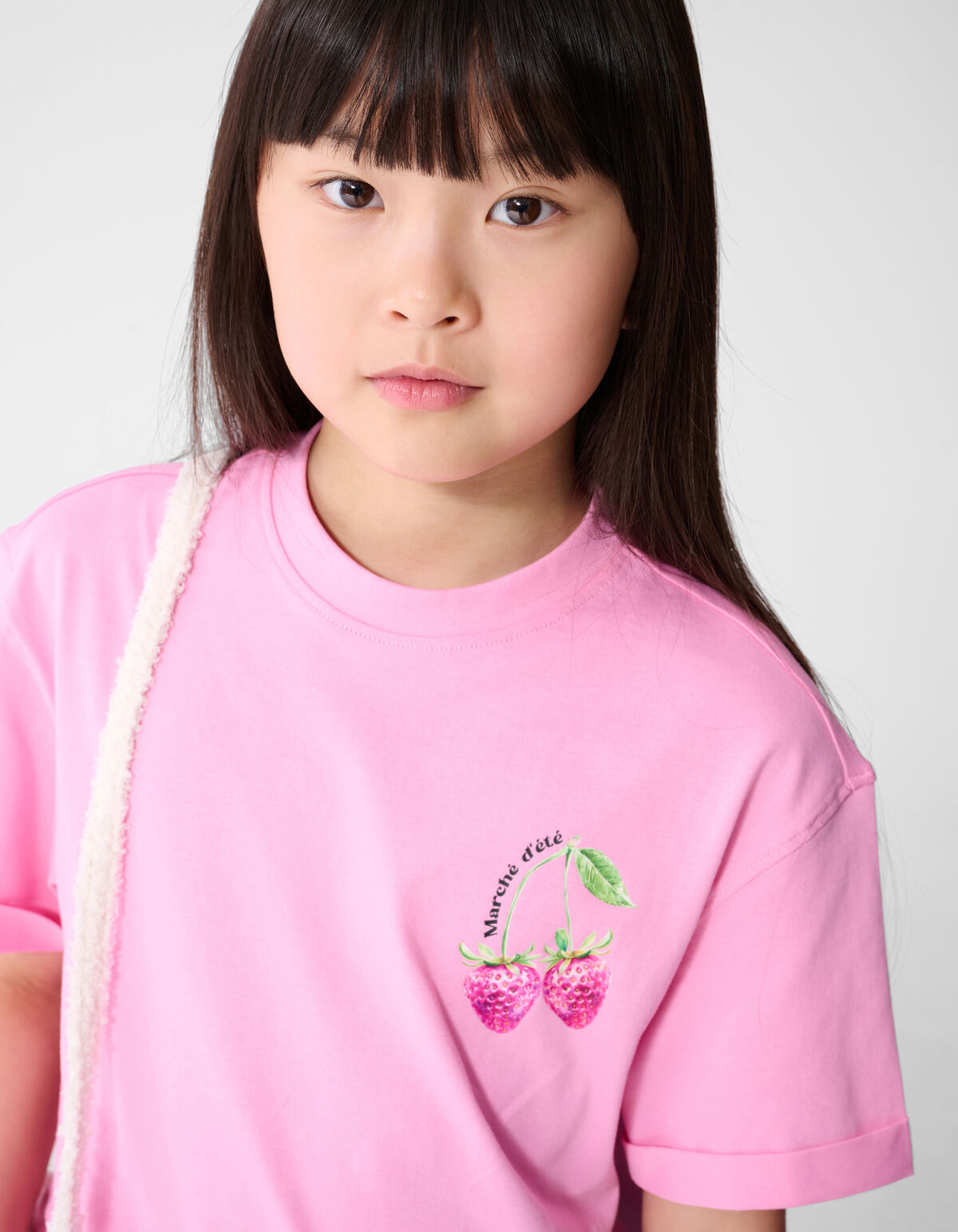 Cherry Artwork T-Shirt Rosa SHOEBY GIRLS