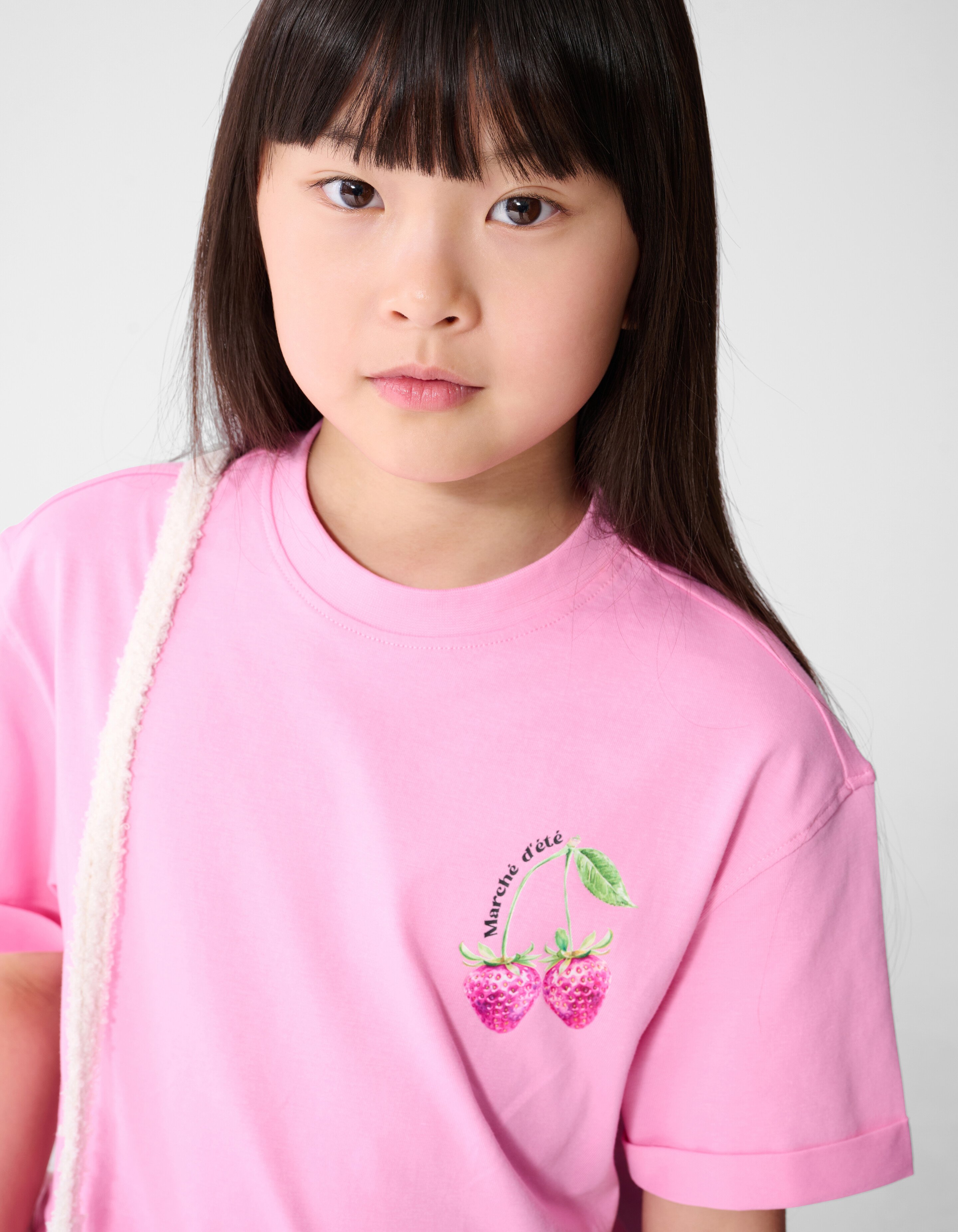 Cherry Artwork T-Shirt Rosa SHOEBY GIRLS