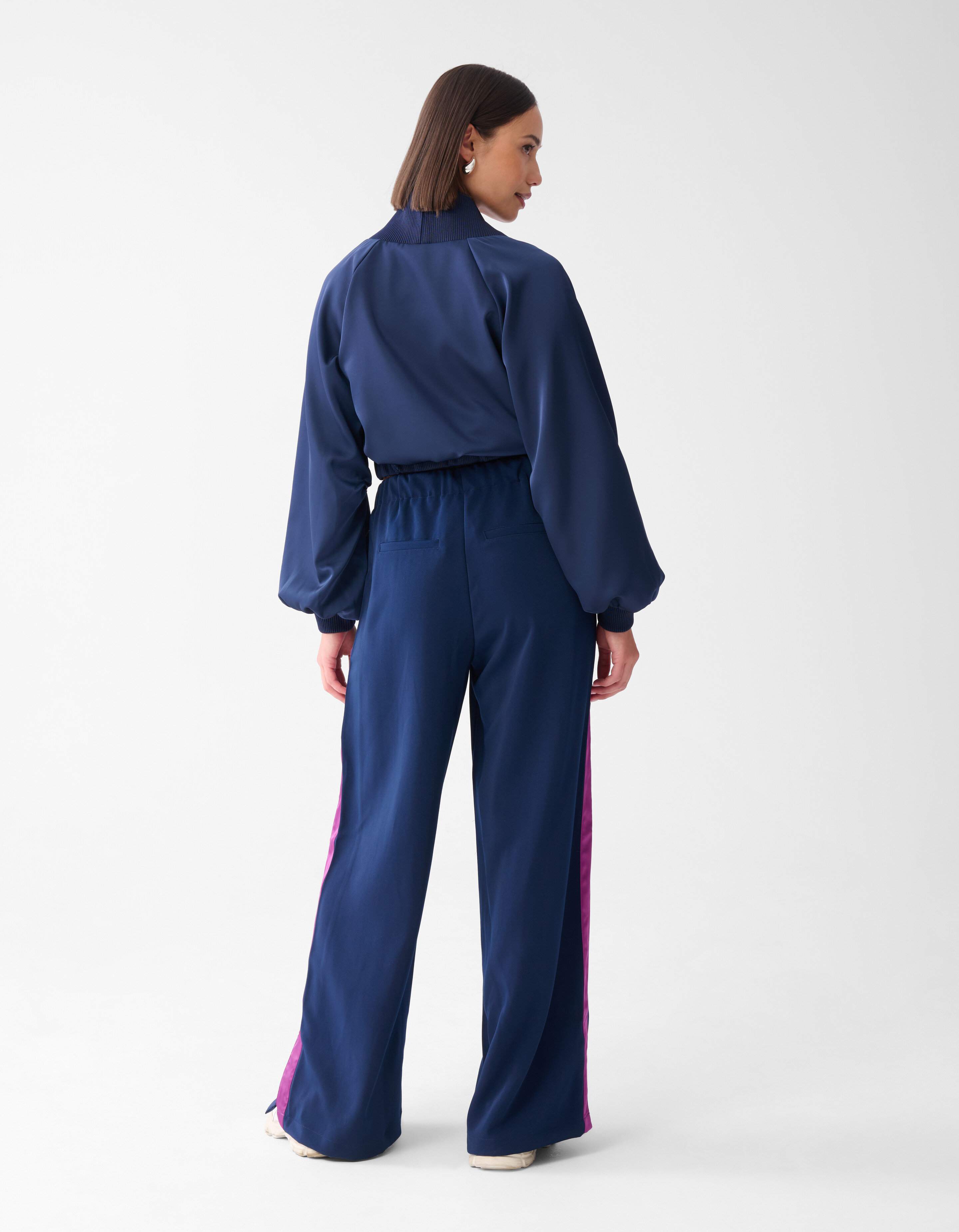 Wickelbluse Dunkelblau SHOEBY WOMEN