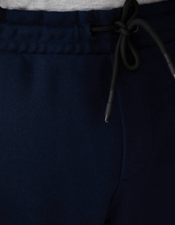 Piqu&eacute;-Short Dunkelblau SHOEBY MEN