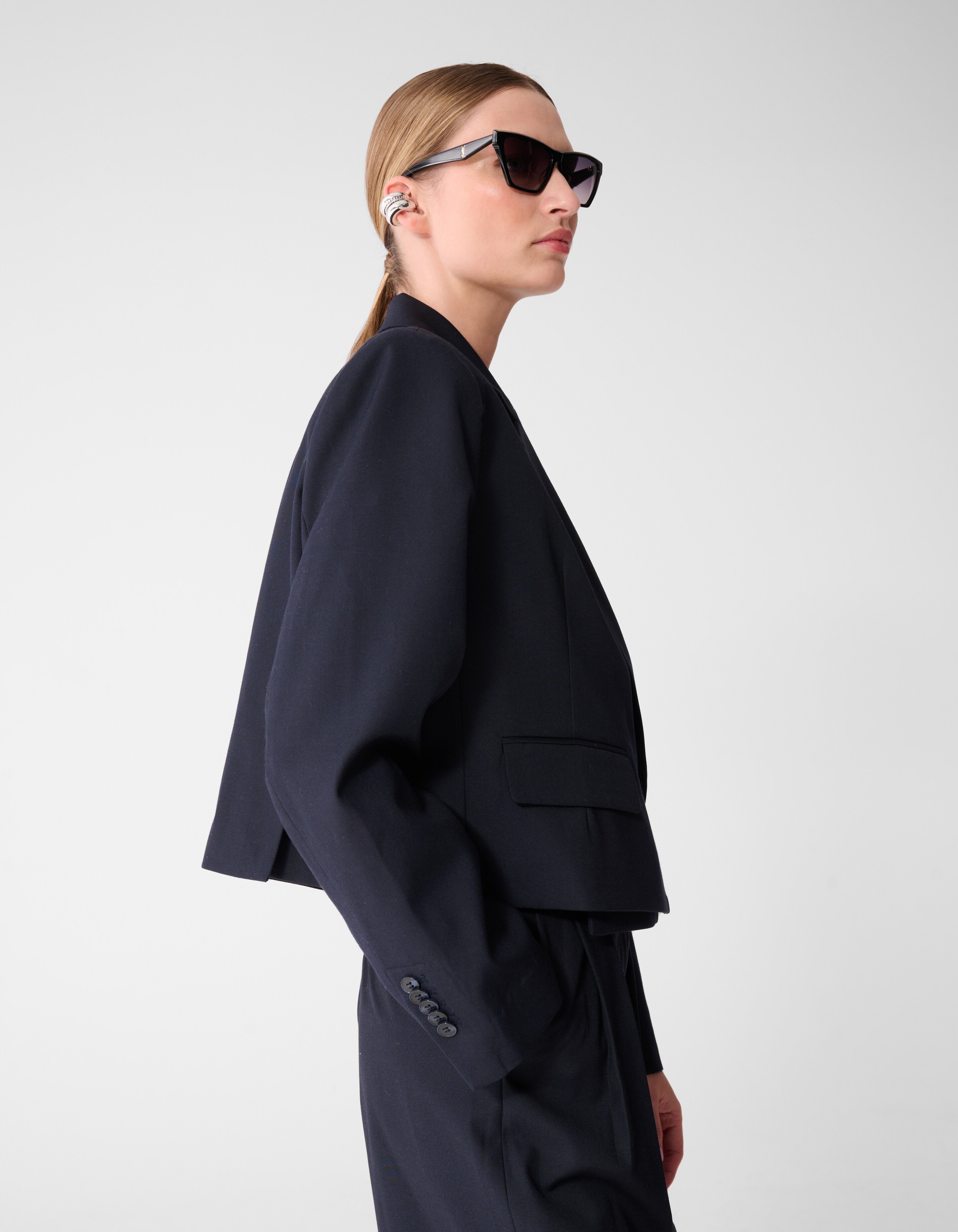 Oversized Blazer Dunkelblau Von Lonneke SHOEBY WOMEN