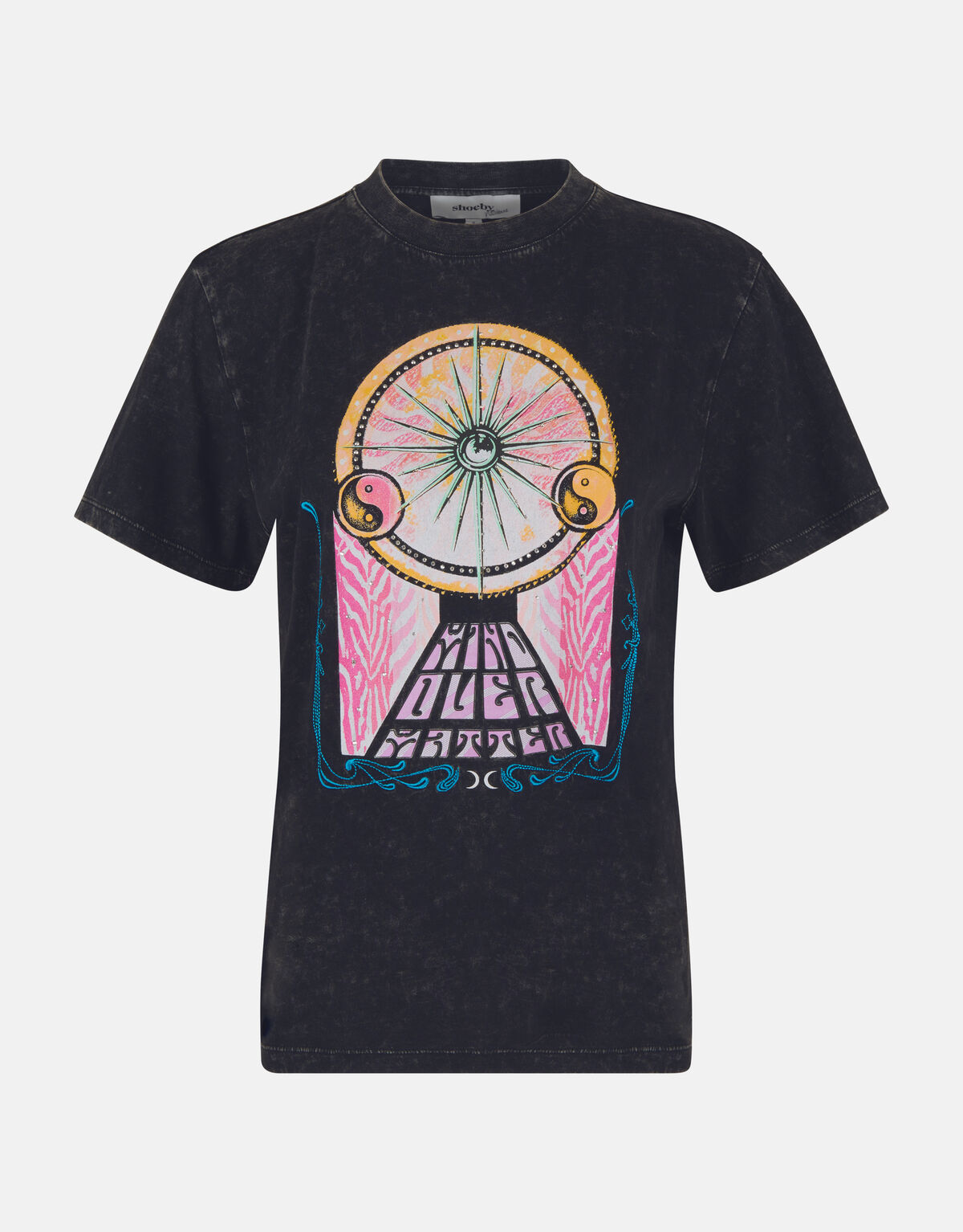 Artwork T-shirt Dunkelgrau von Nicolette SHOEBY WOMEN