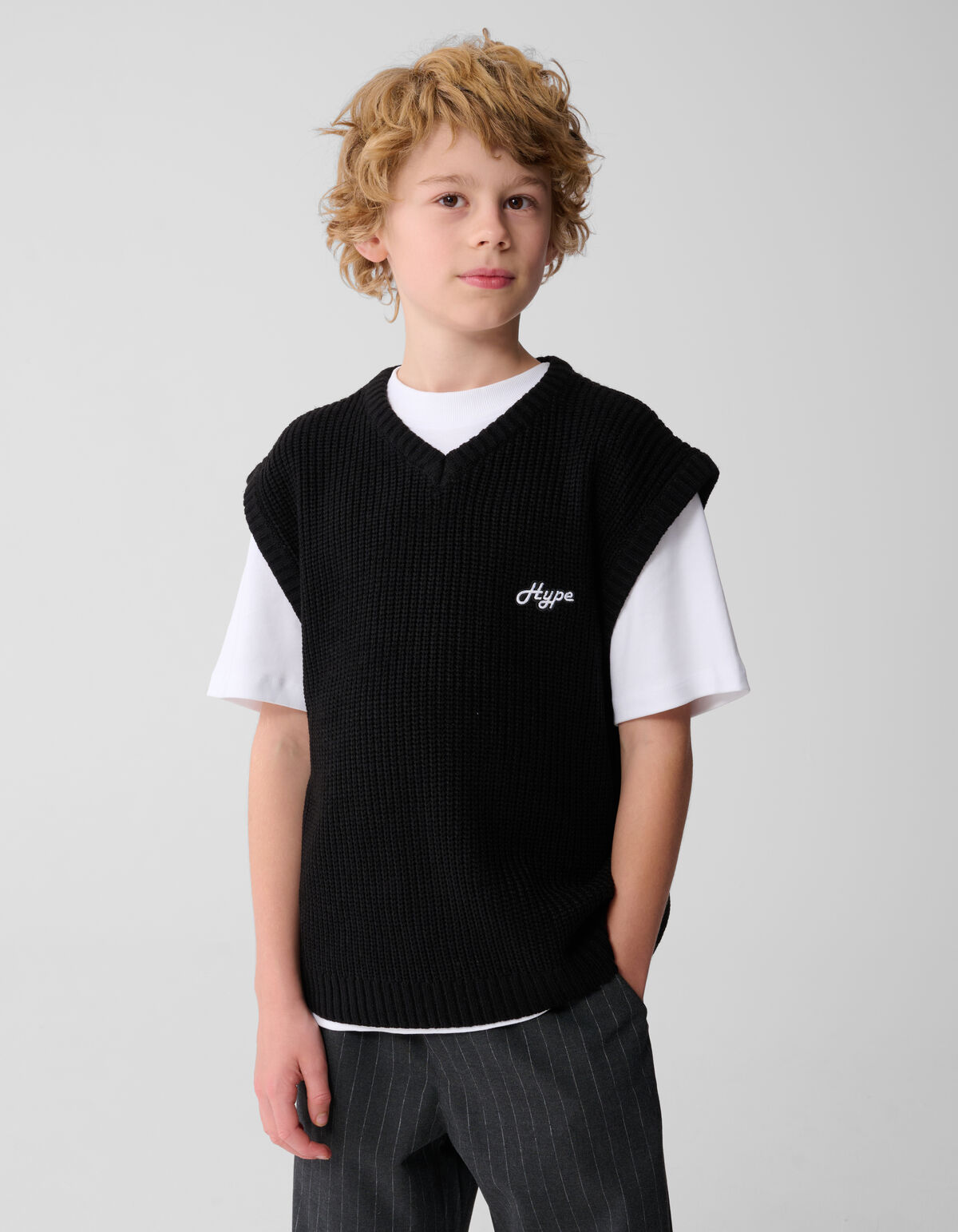 Strick Spencer Schwarz SHOEBY BOYS