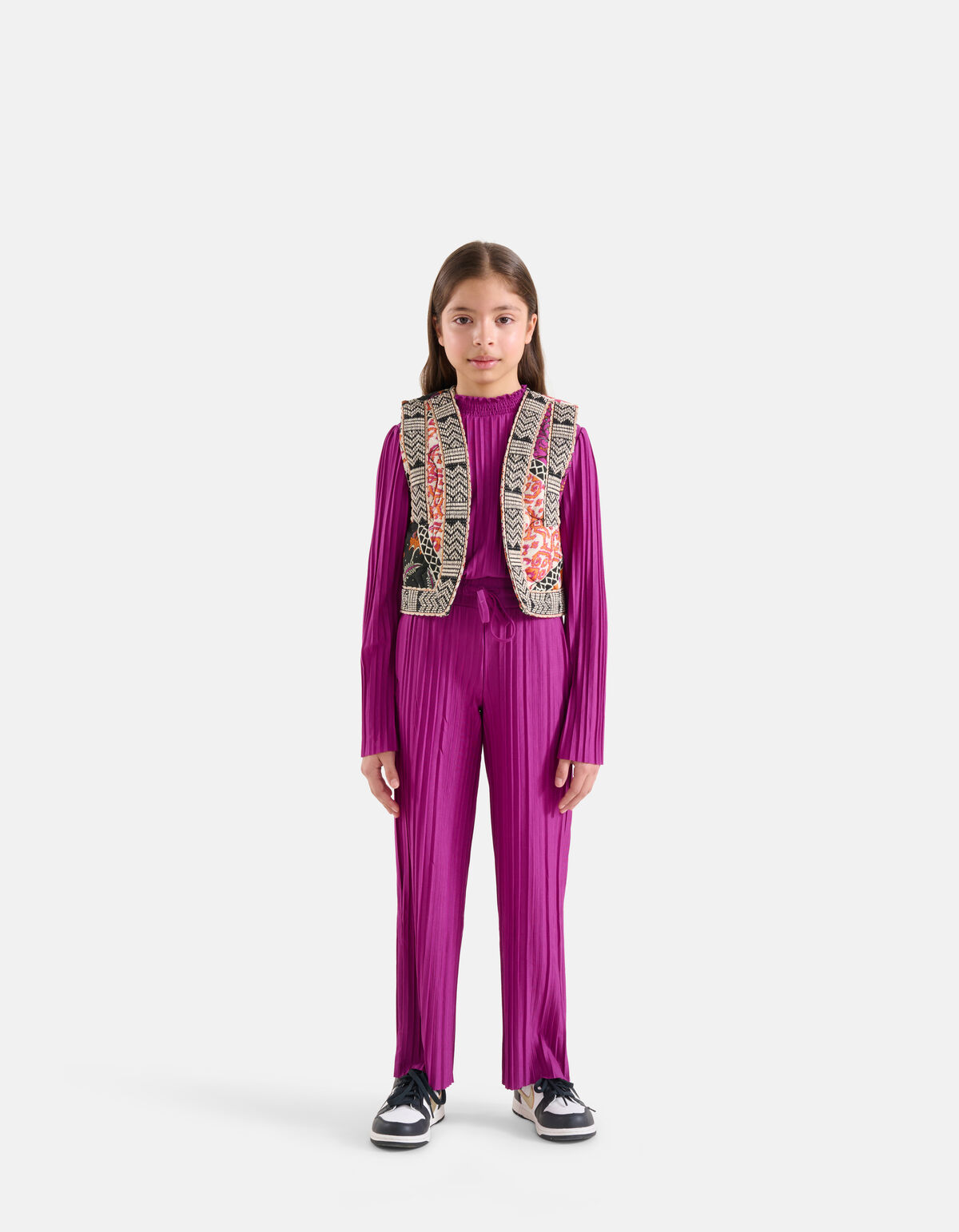 Patch Mix Gilet Orange SHOEBY GIRLS