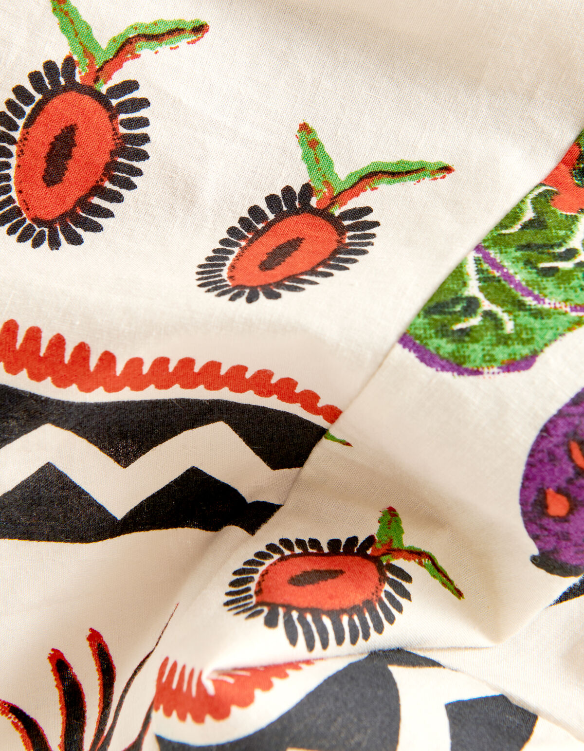 Bedruckter Rock Off White SHOEBY WOMEN