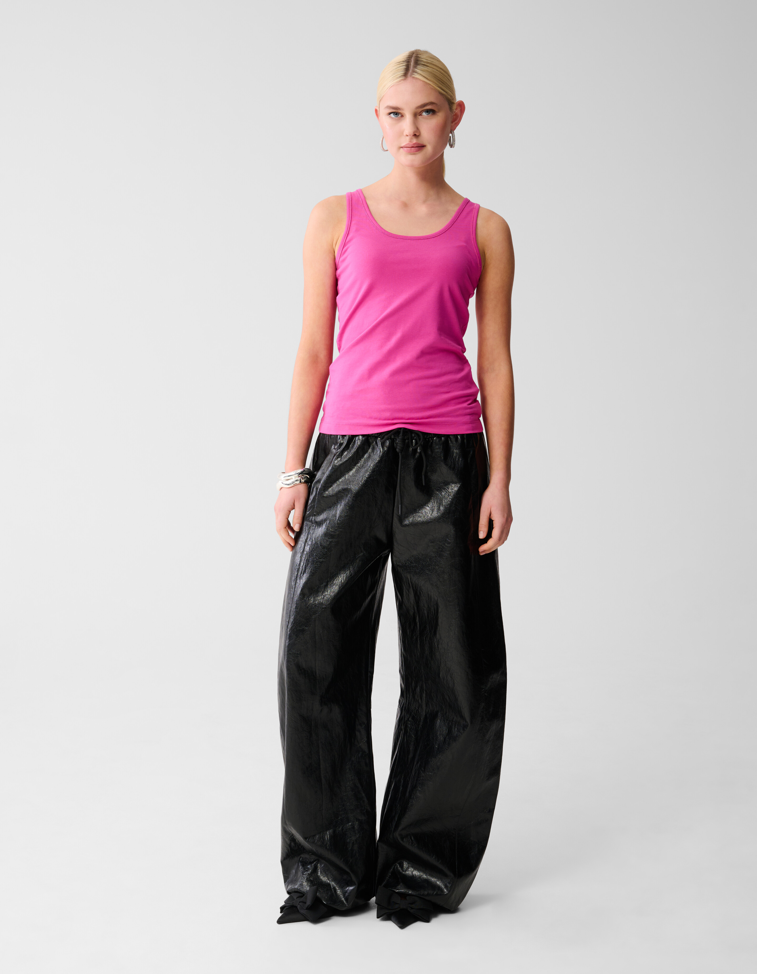 Basic Tank Top Dunkelrosa SHOEBY WOMEN