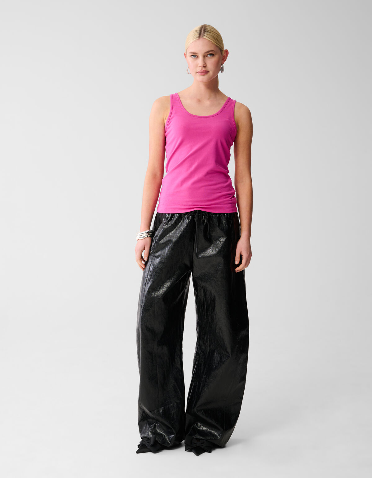 Basic Tank Top Dunkelrosa SHOEBY WOMEN